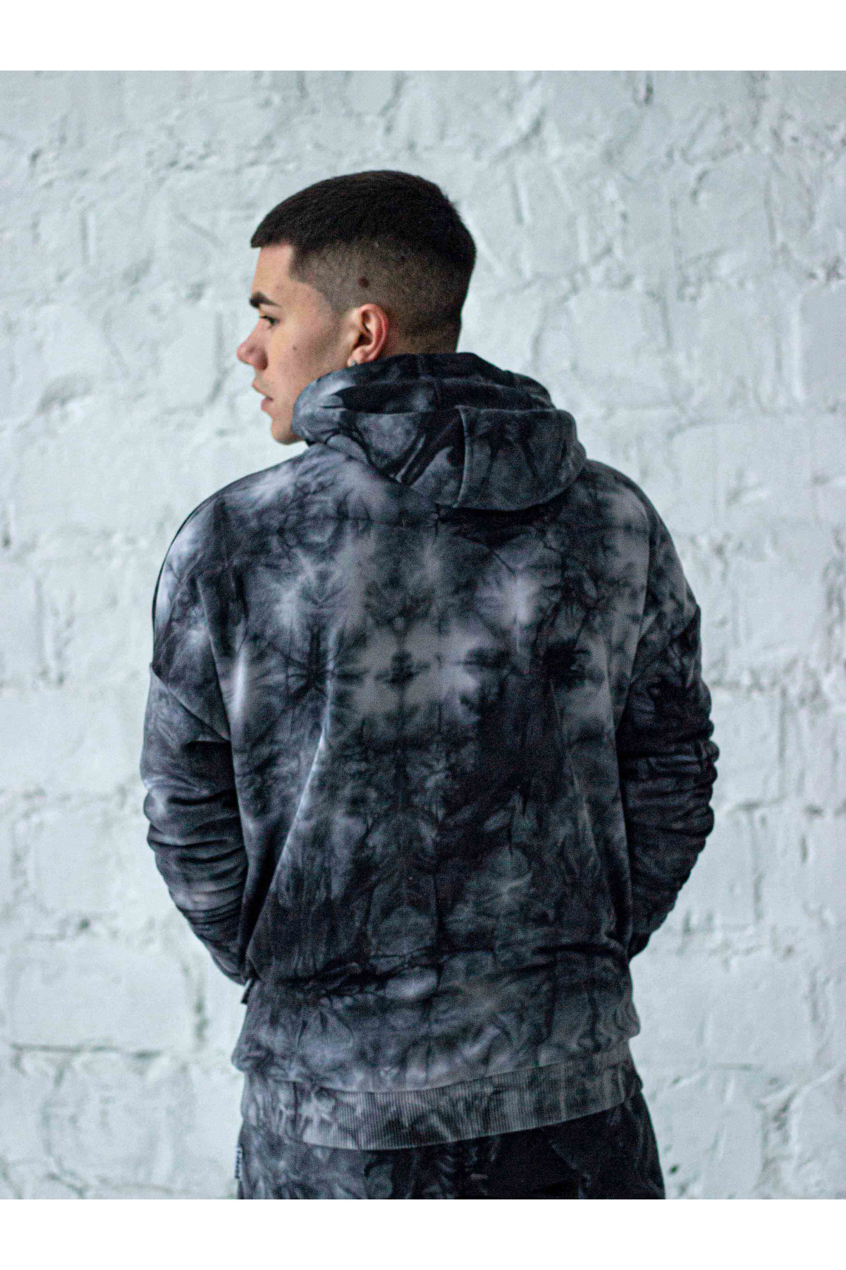 Худі спортивне Тай Дай чорне Custom Wear