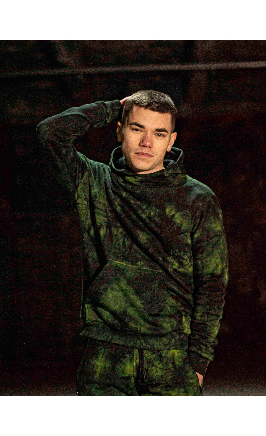 Худі спортивне Тай Дай хакі Custom Wear