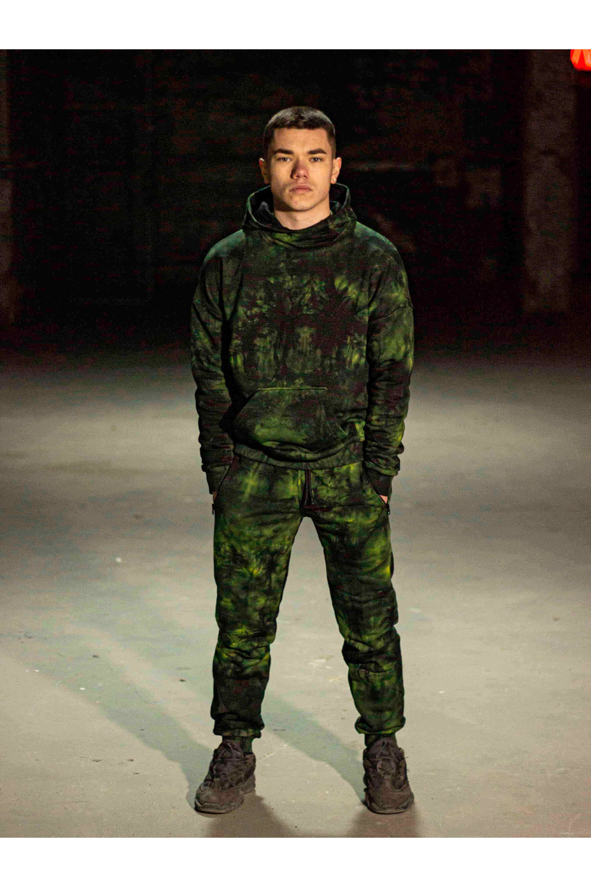 Худі спортивне Тай Дай хакі Custom Wear