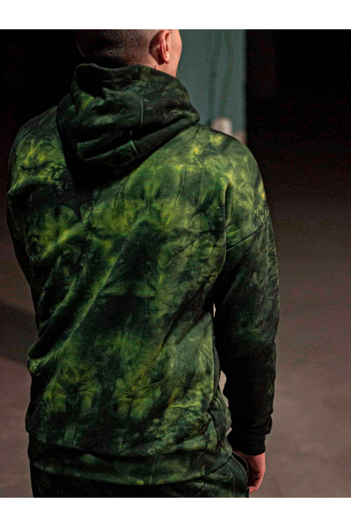 Худі спортивне Тай Дай хакі Custom Wear
