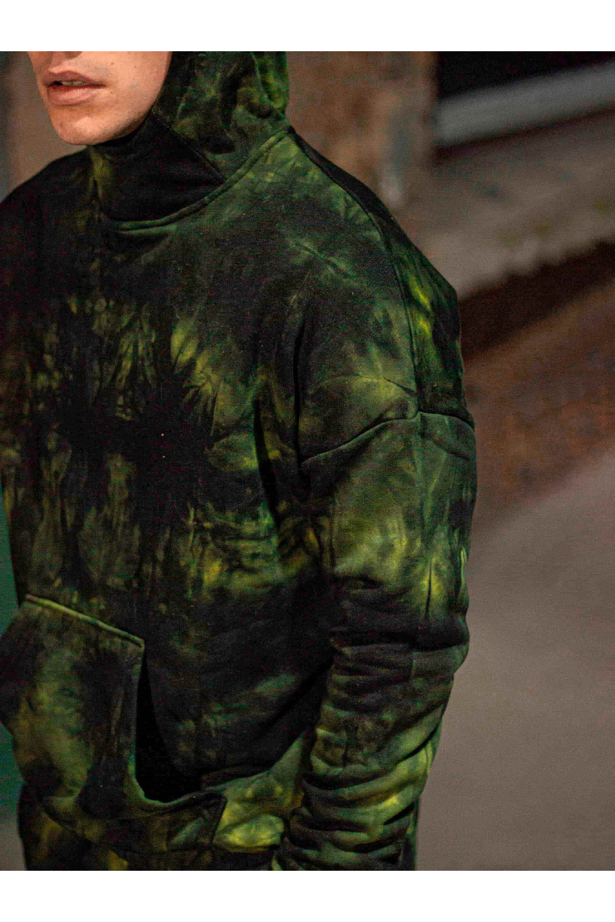 Худі спортивне Тай Дай хакі Custom Wear