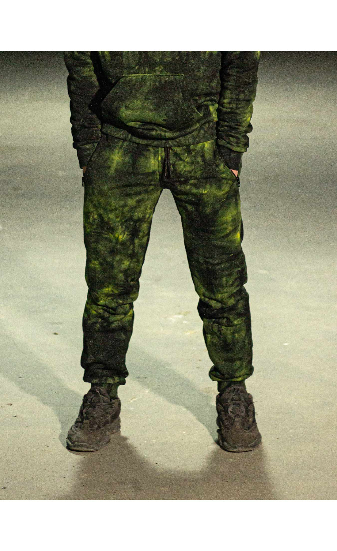 Штани спортивні Тай Дай хакі Custom Wear