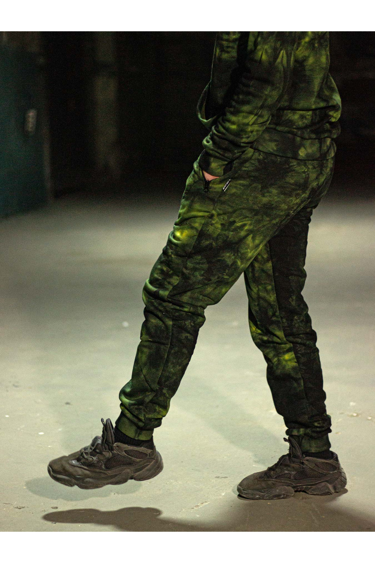 Штани спортивні Тай Дай хакі Custom Wear