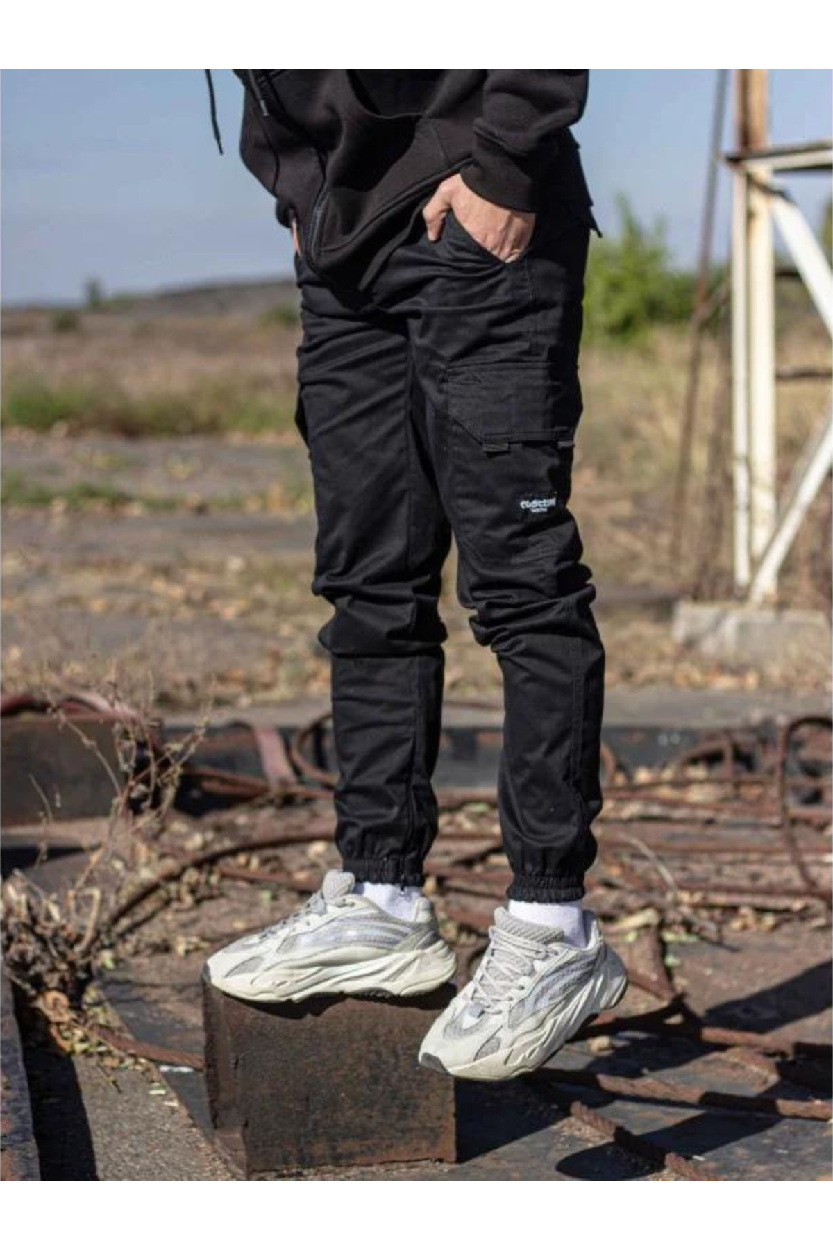 Штани без начосу Custom Wear Cargo Premium чорні