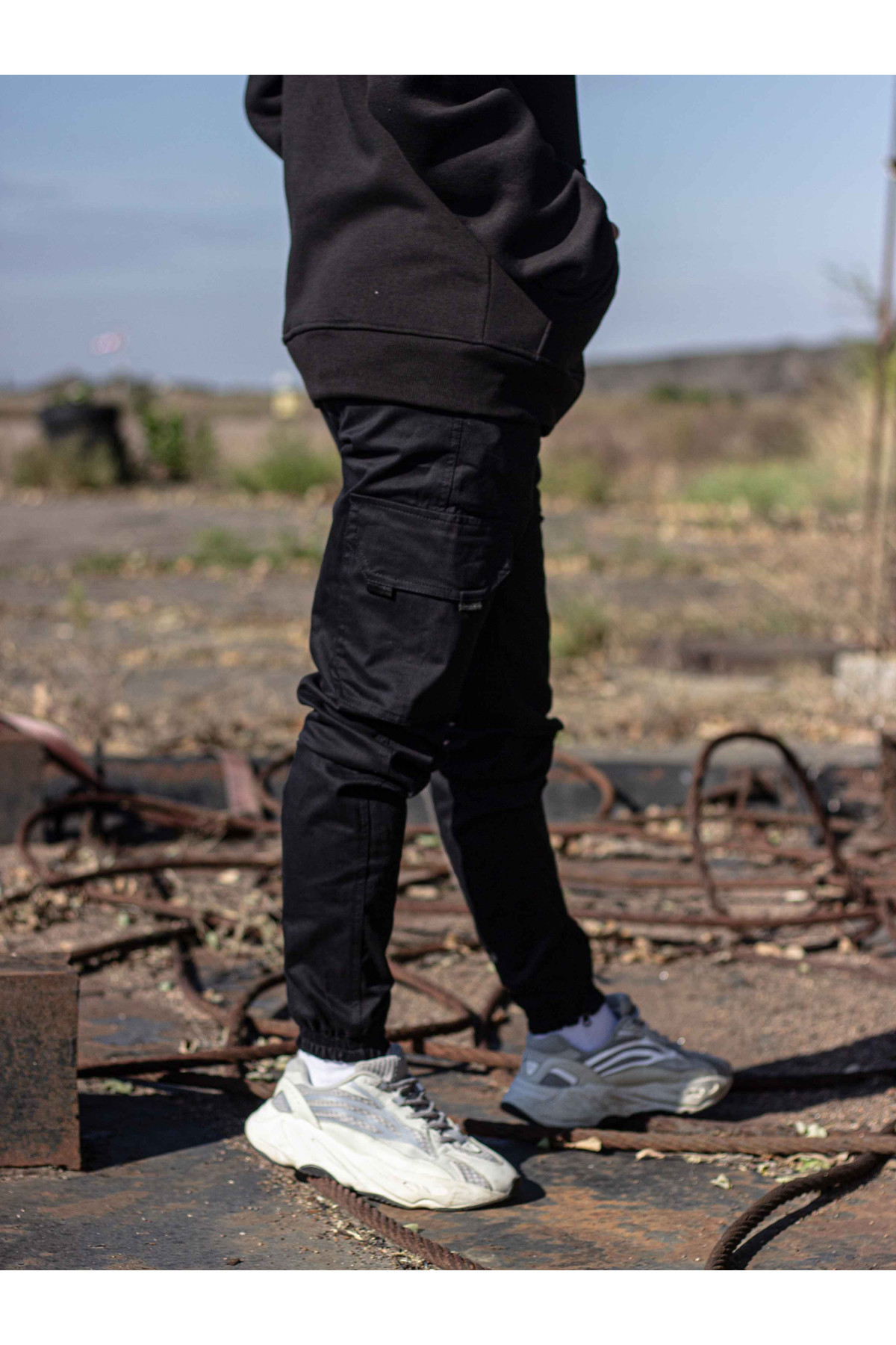 Штани без начосу Custom Wear Cargo Premium чорні