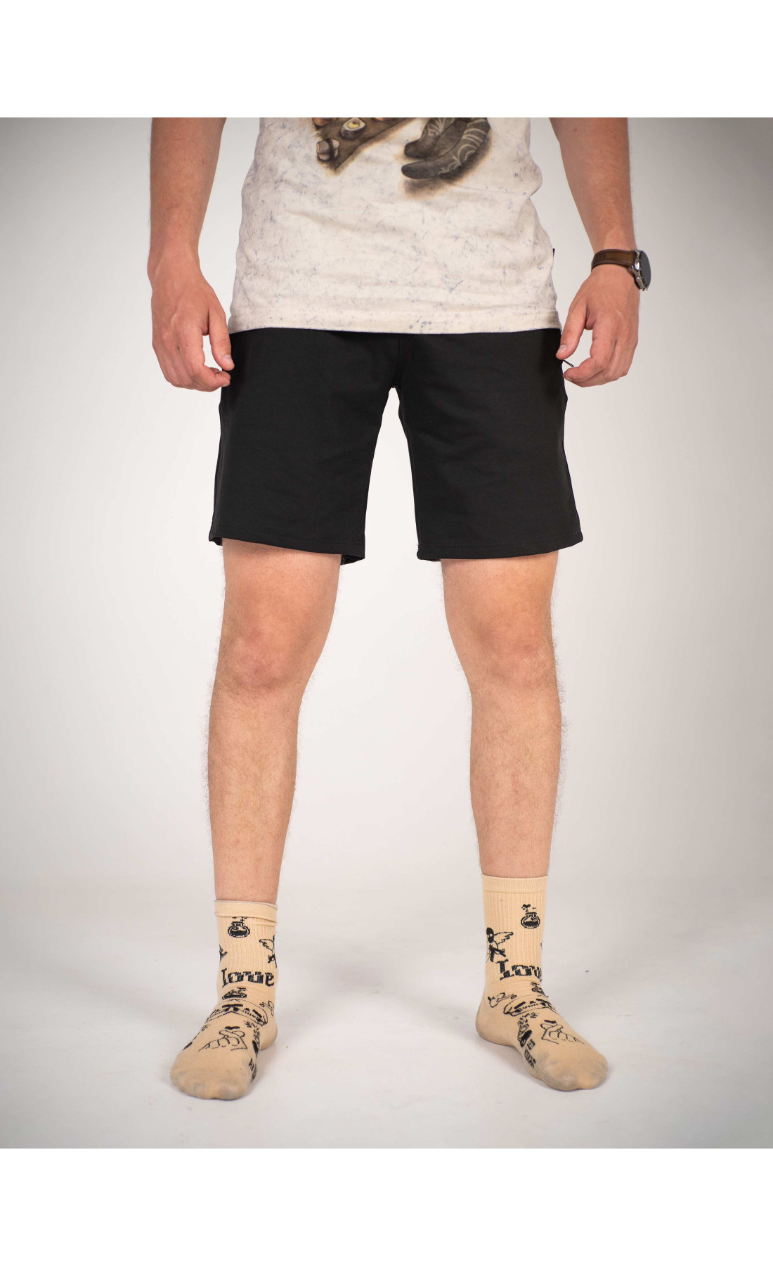 Шорти чоловічі чорні Clirik Custom Wear