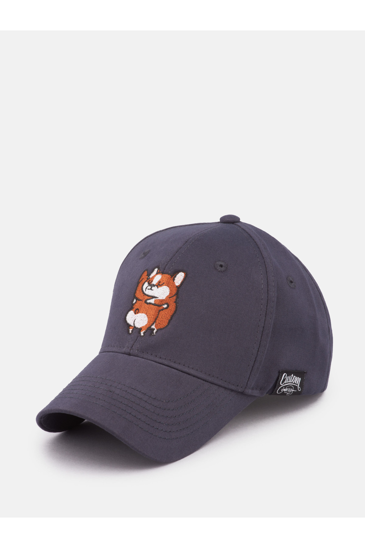 Бейсболка Custom Wear Corgi темно-сіра