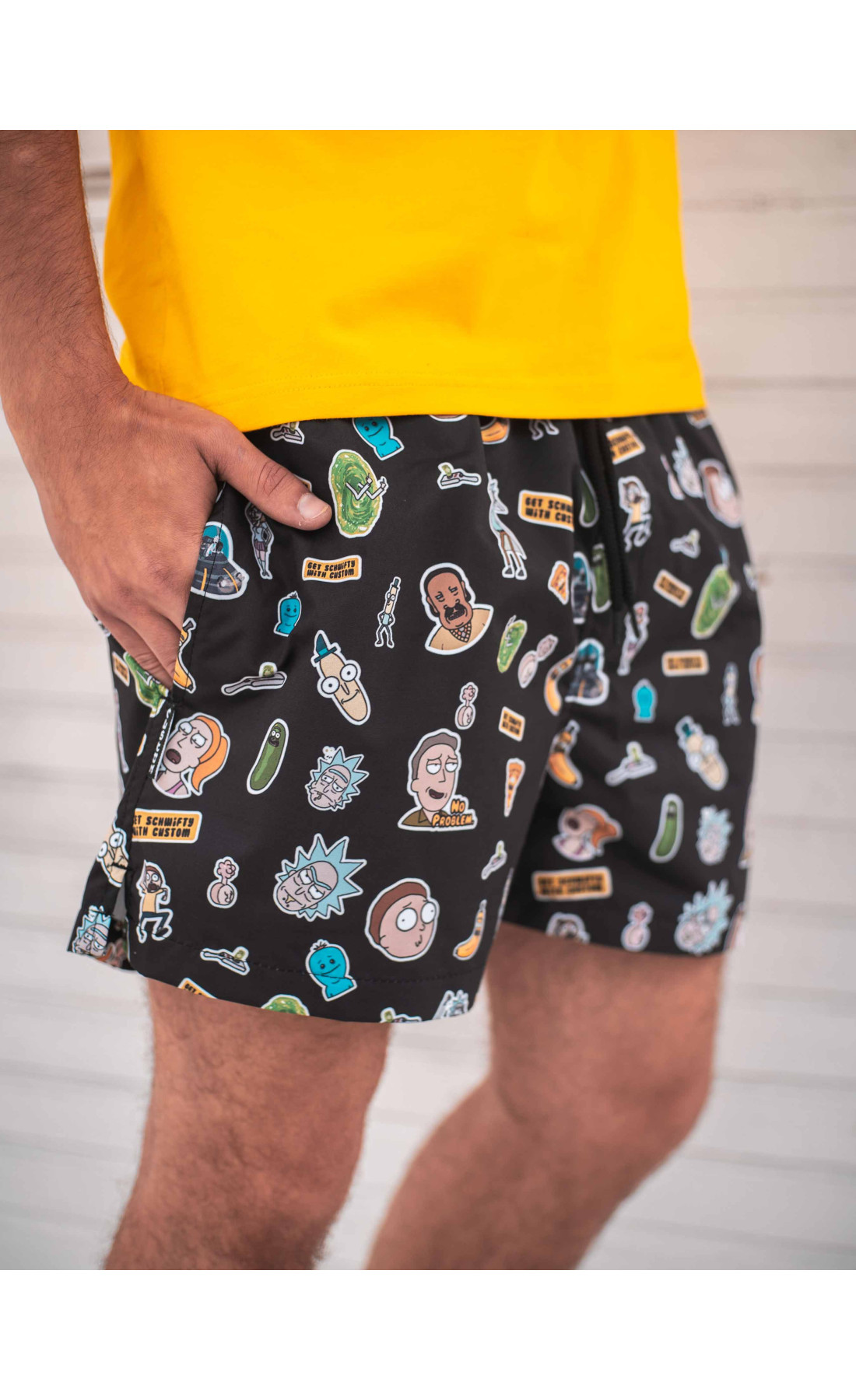 Шорти купальні Rick and Morty Custom Wear