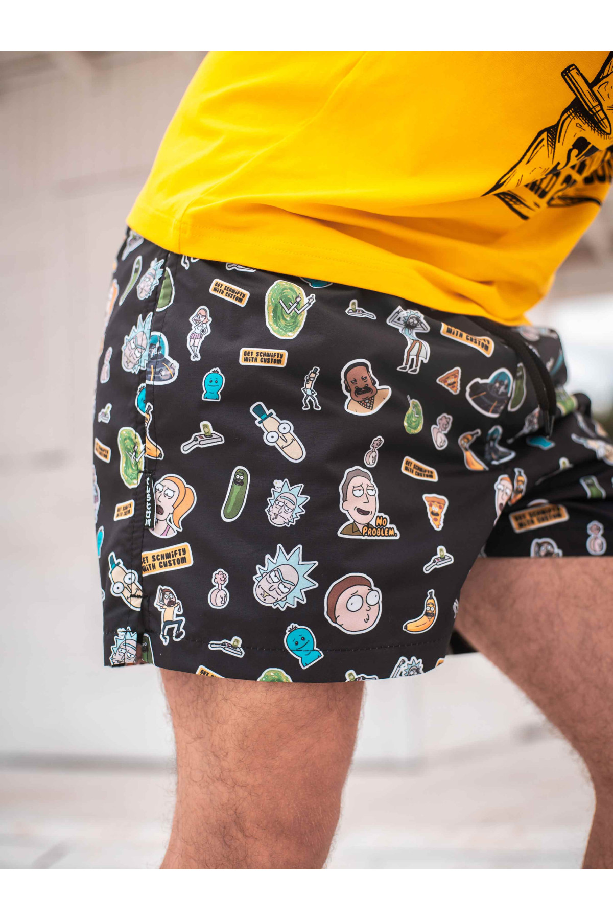 Шорти купальні Rick and Morty Custom Wear