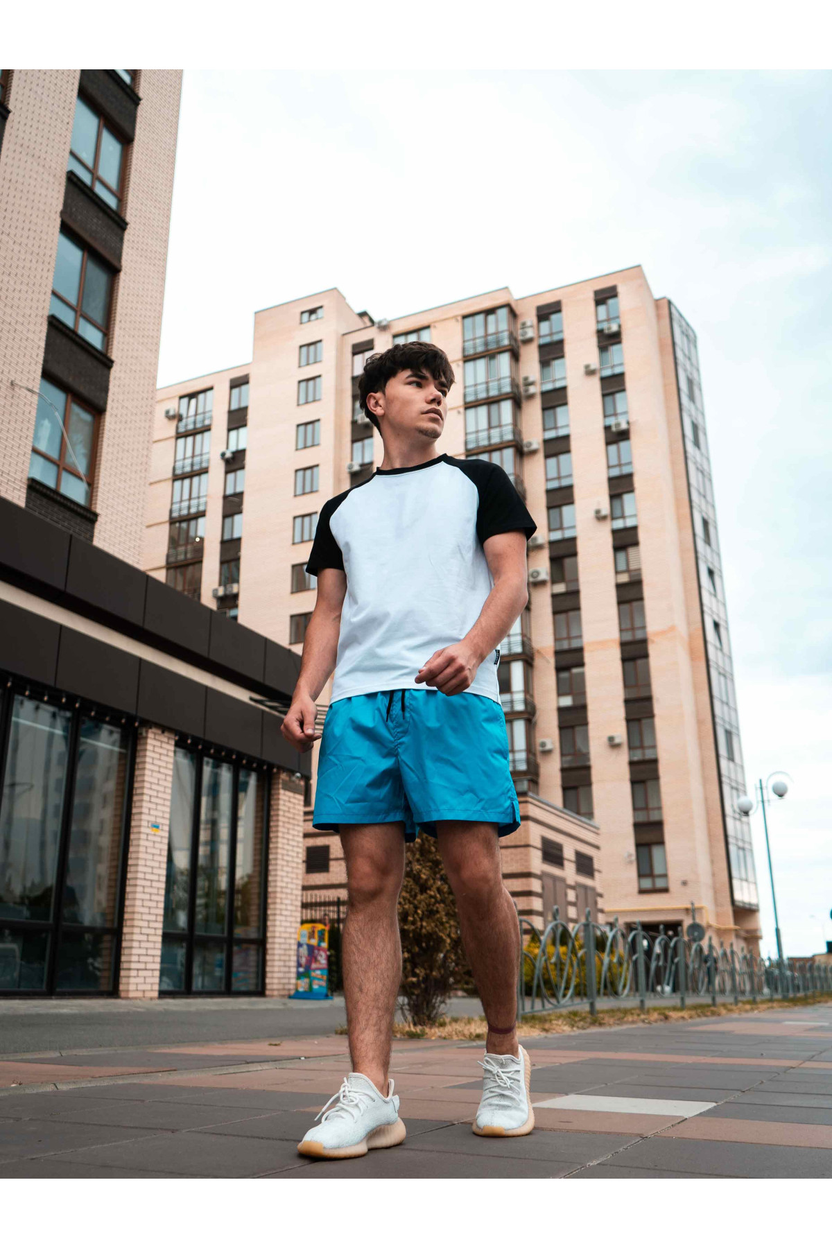 Шорти купальні Blue Custom Wear