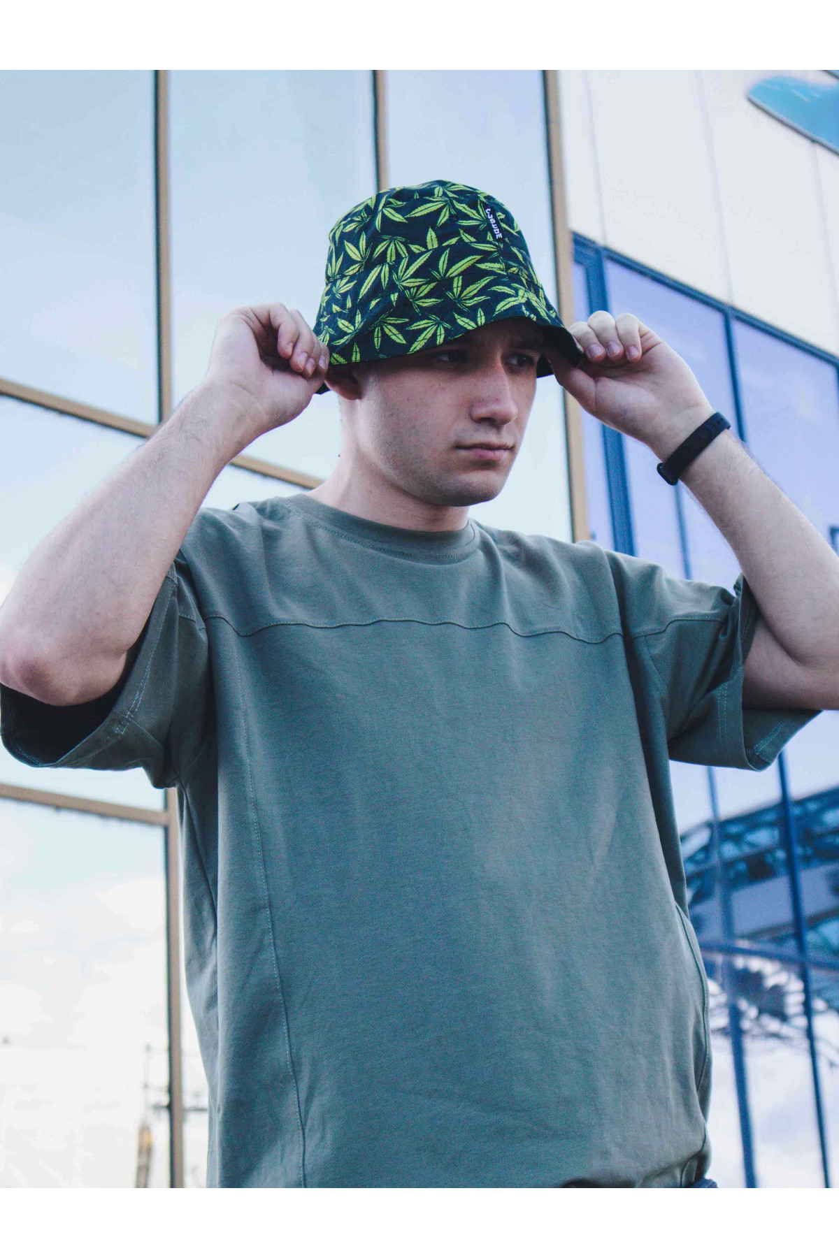 Панама Custom Wear двостороння 420 чорна