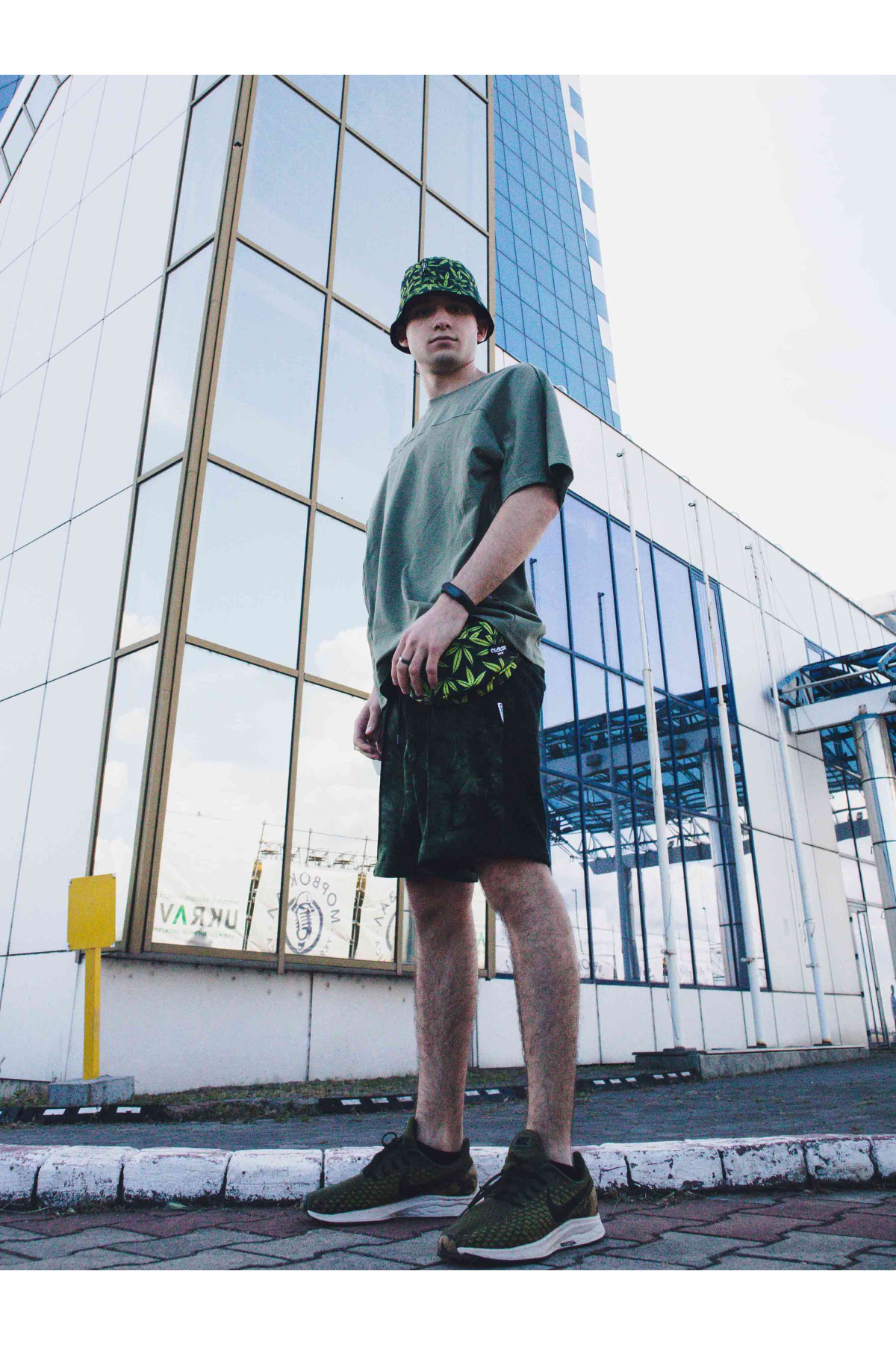 Панама Custom Wear двостороння 420 чорна