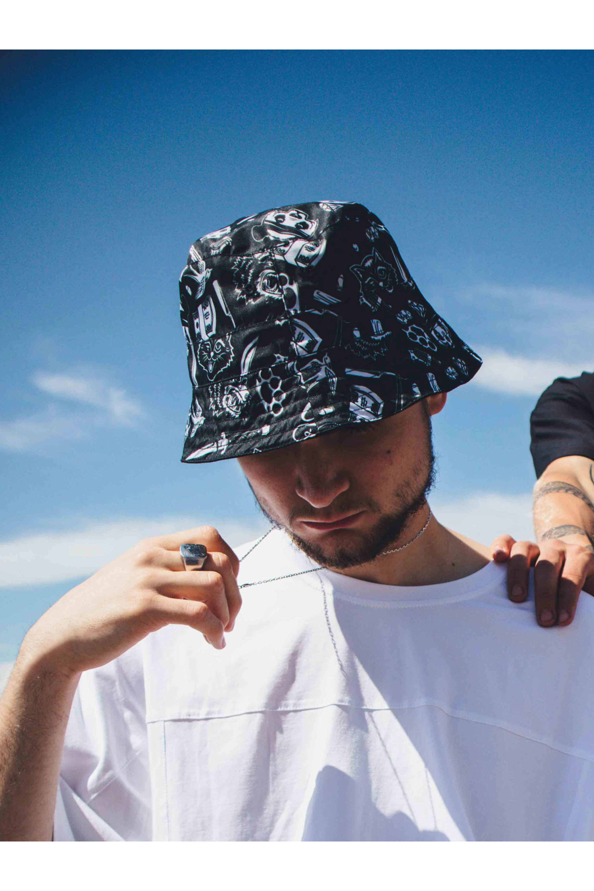 Панама Custom Wear двостороння Trash чорна