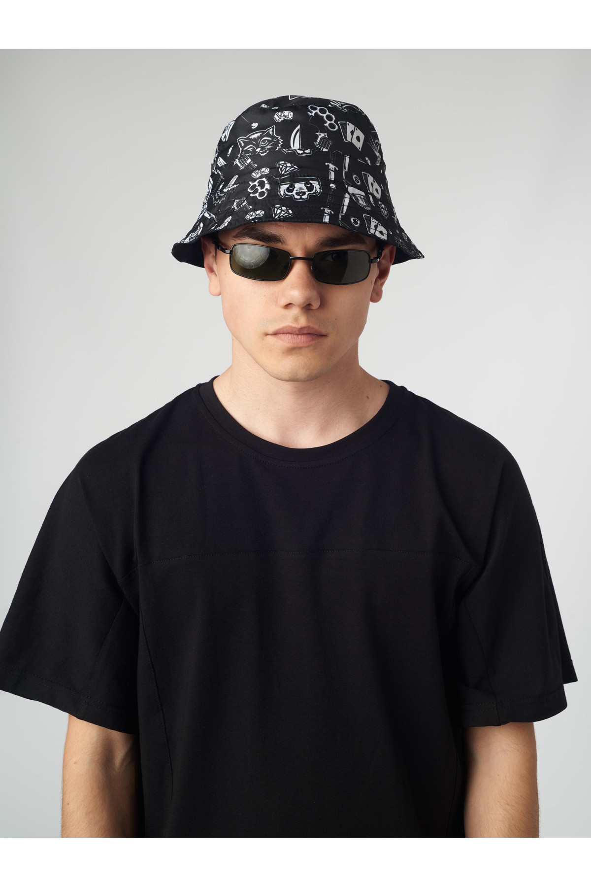 Панама Custom Wear двостороння Trash чорна