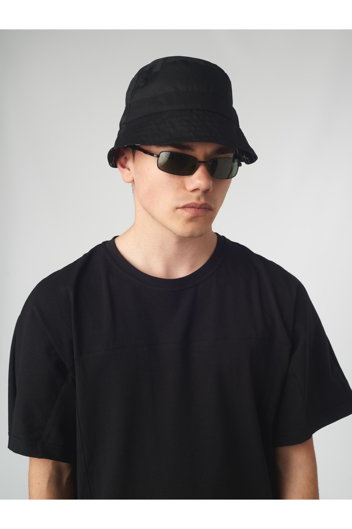 Панама Custom Wear двостороння Rune чорна