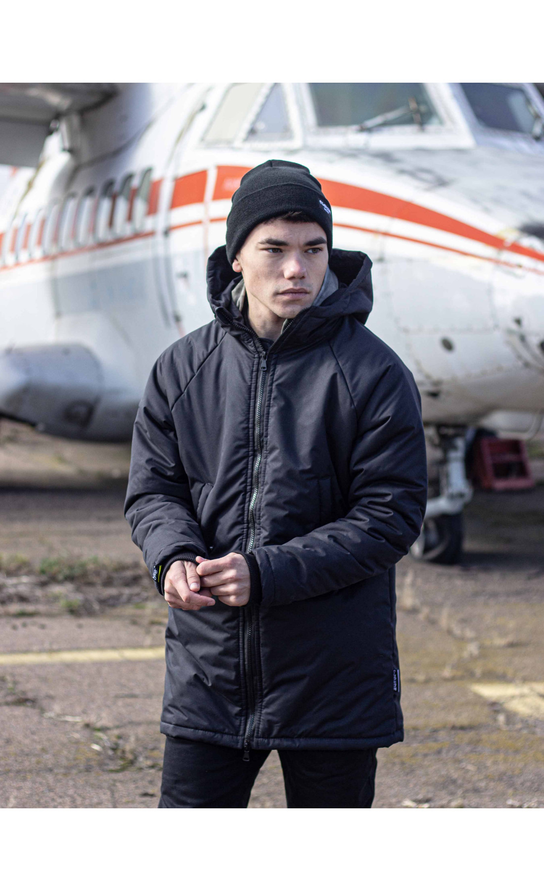 Парка осіння Custom Wear Akira чорна