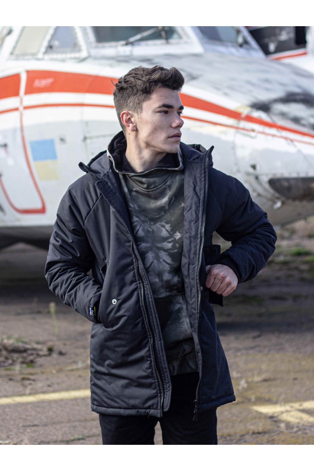 Парка осіння Custom Wear Akira чорна