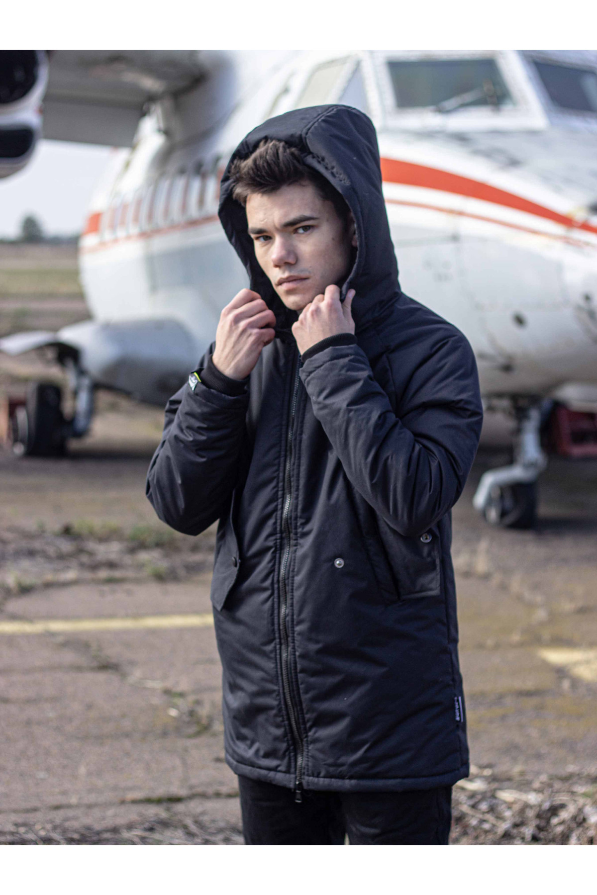 Парка осіння Custom Wear Akira чорна