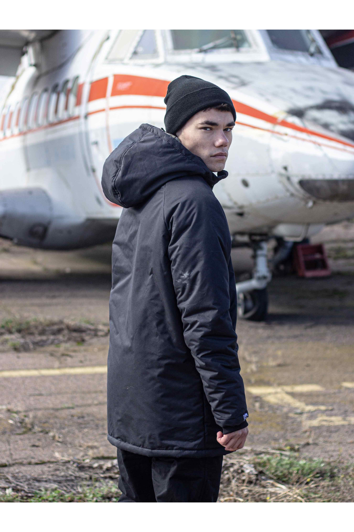 Парка осіння Custom Wear Akira чорна