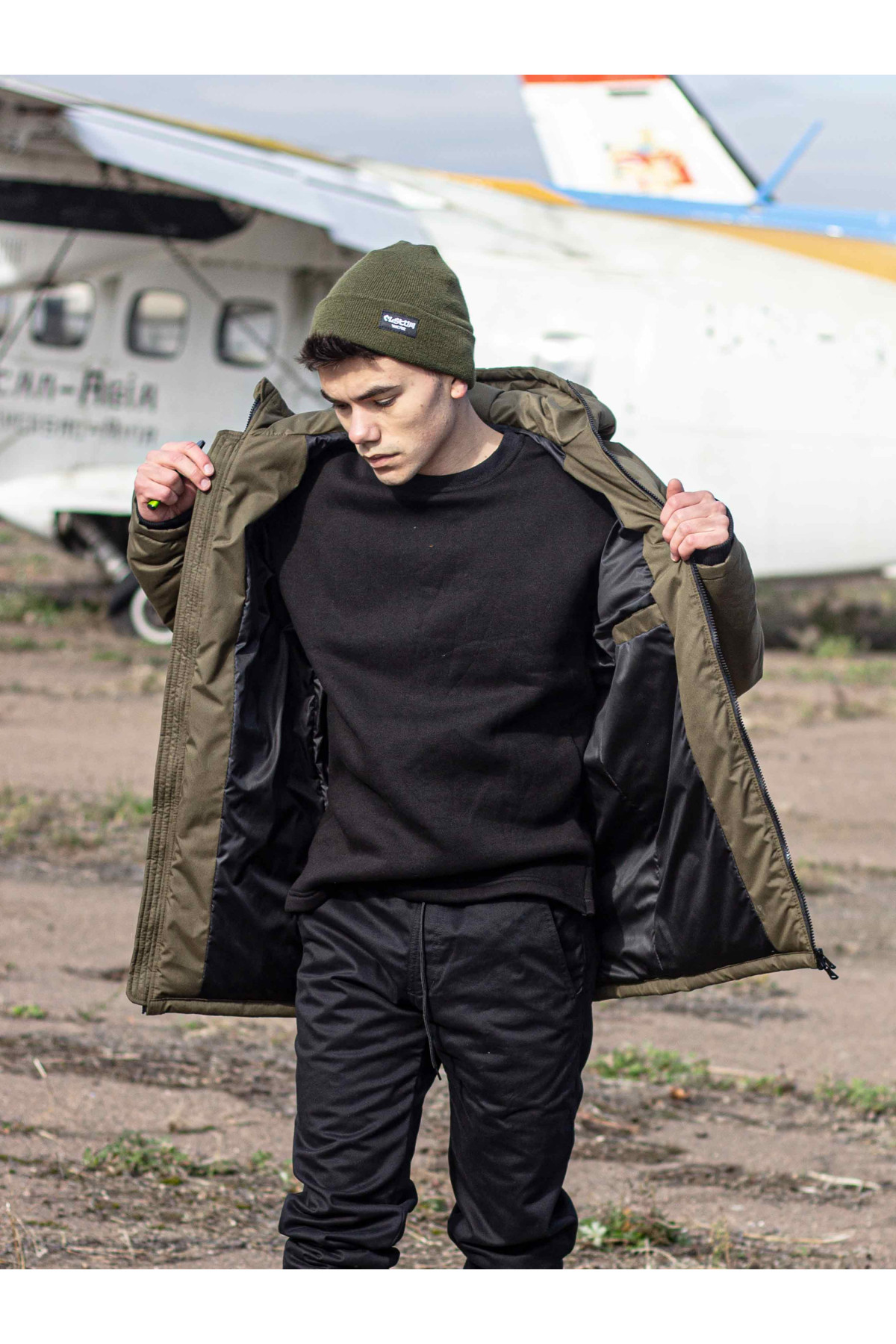 Парка осіння Custom Wear Akira олива