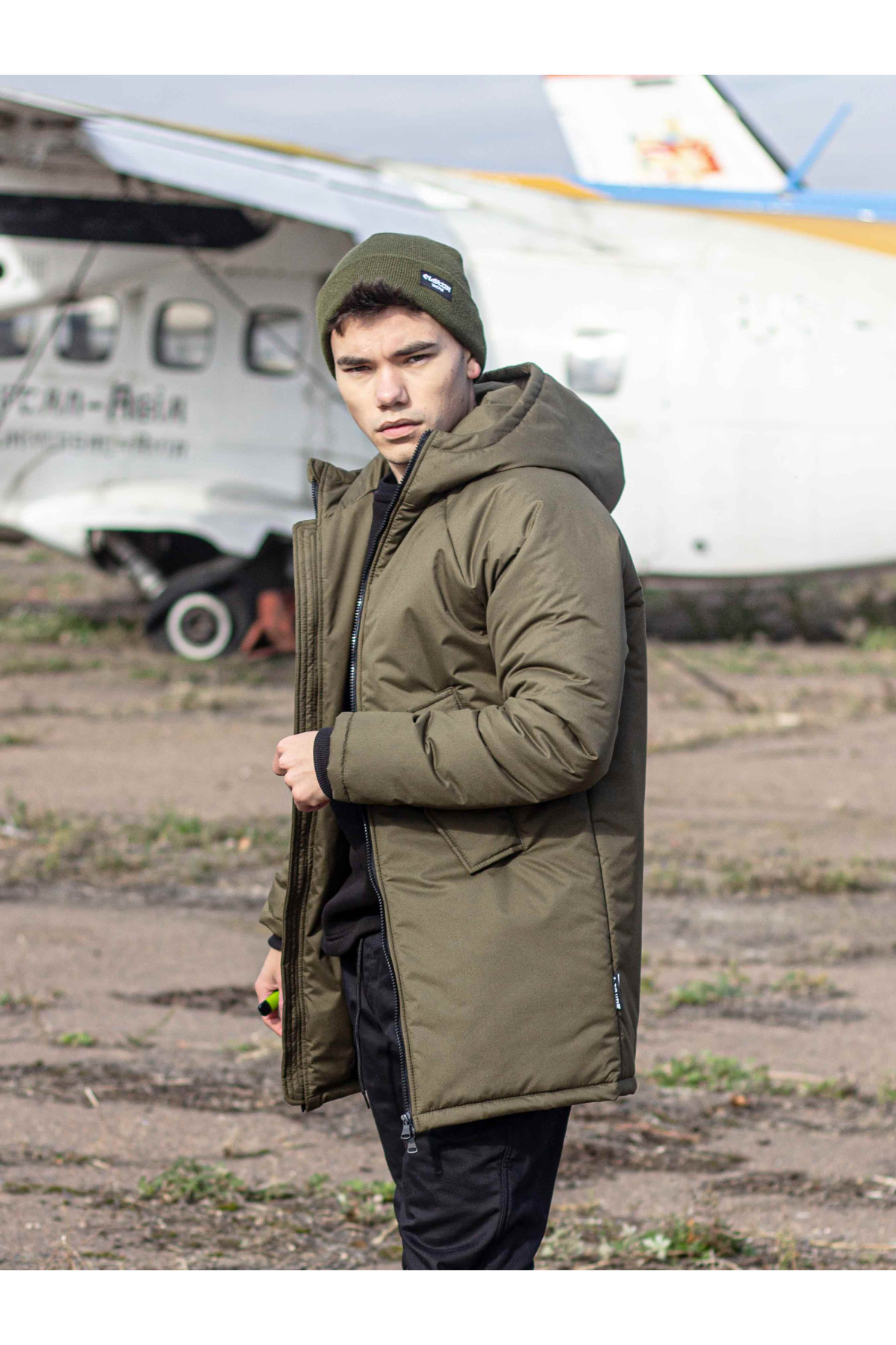 Парка осіння Custom Wear Akira олива
