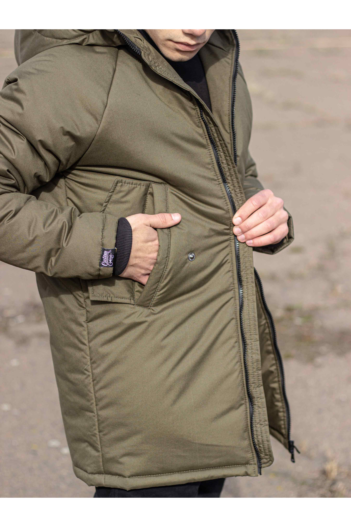 Парка осіння Custom Wear Akira олива