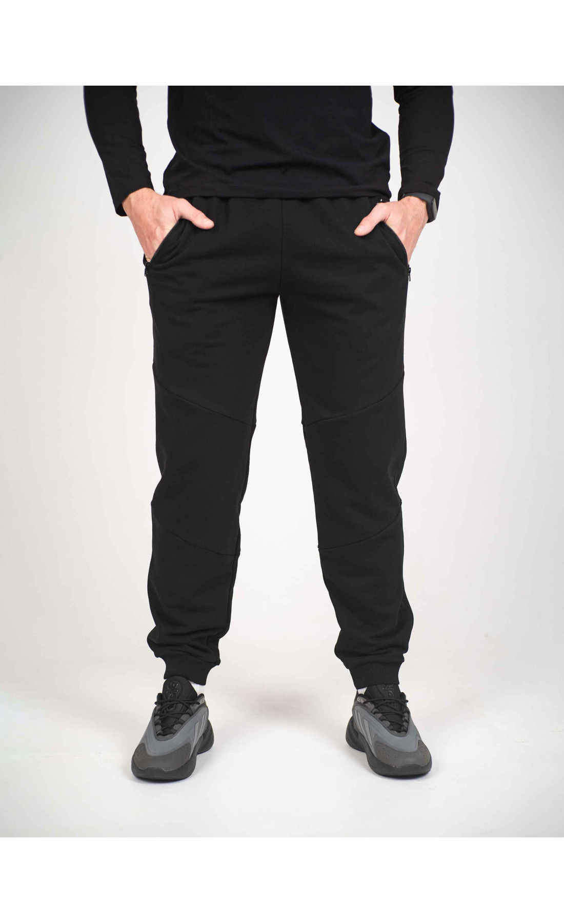 Штани спортивні оверсайз Custom Wear чорні
