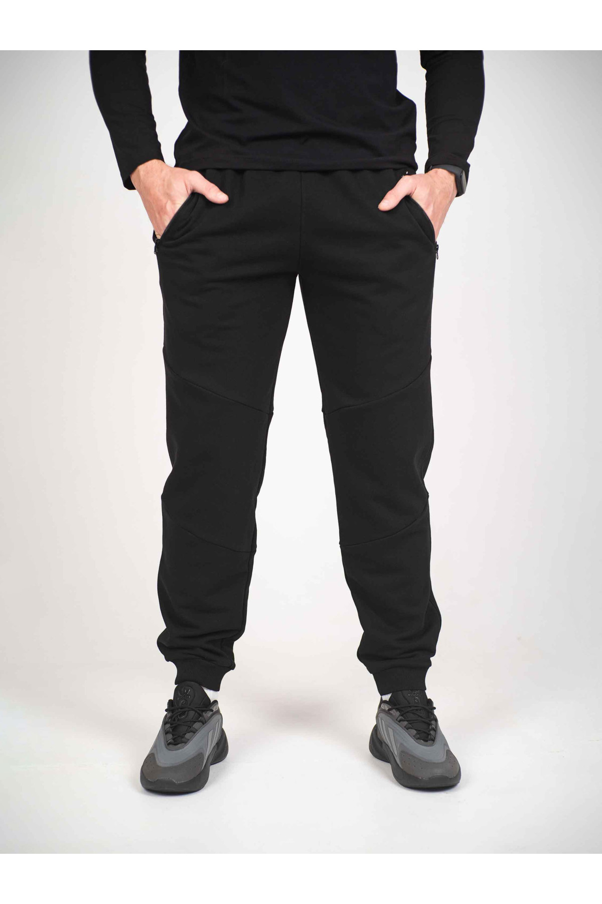 Штани спортивні оверсайз Custom Wear чорні
