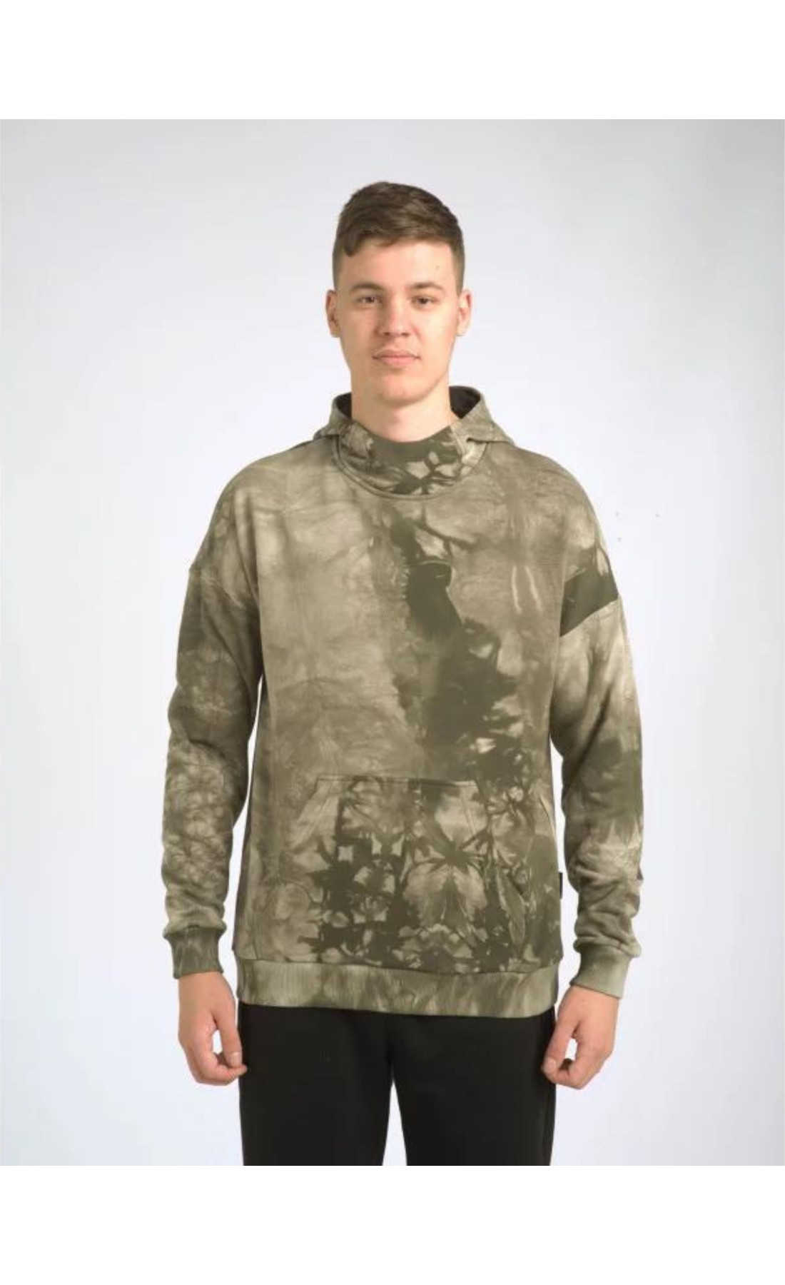 Худі спортивне Тай Дай бежеве Custom Wear