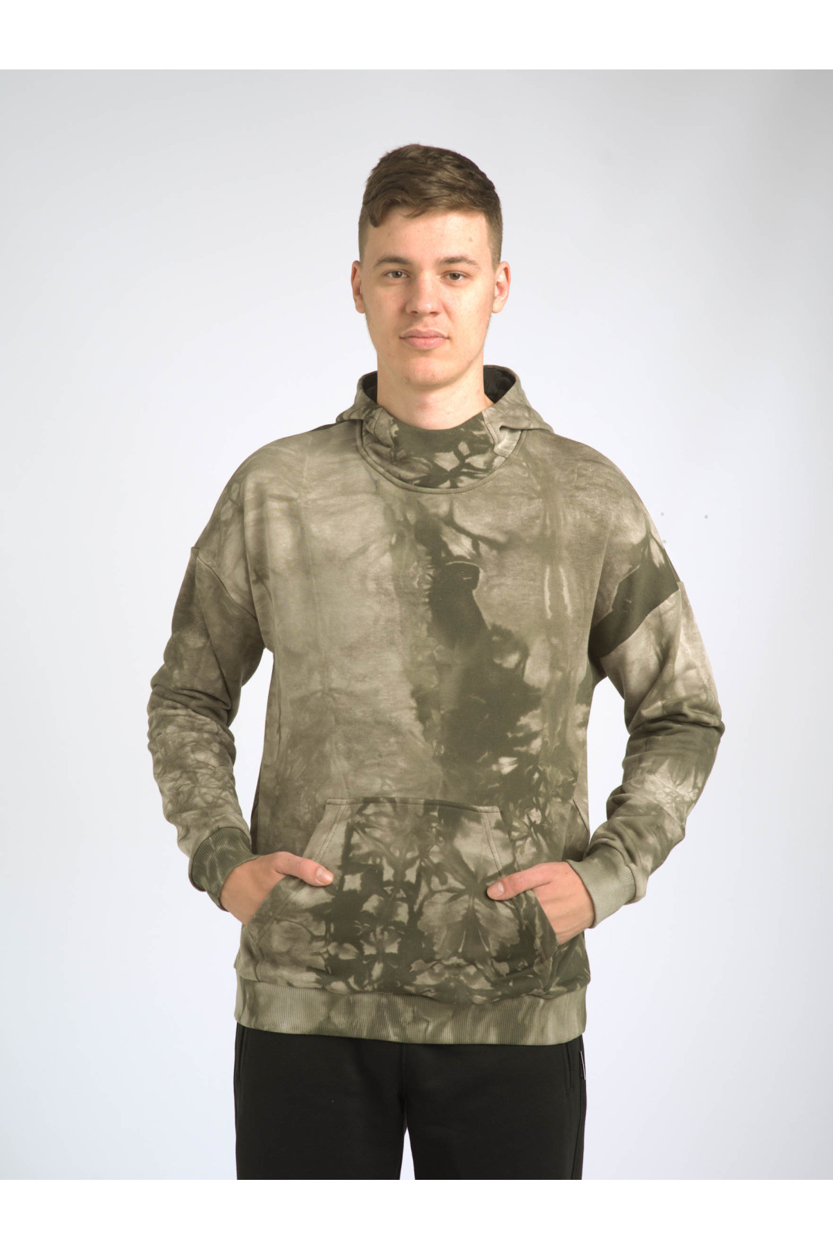 Худі спортивне Тай Дай бежеве Custom Wear