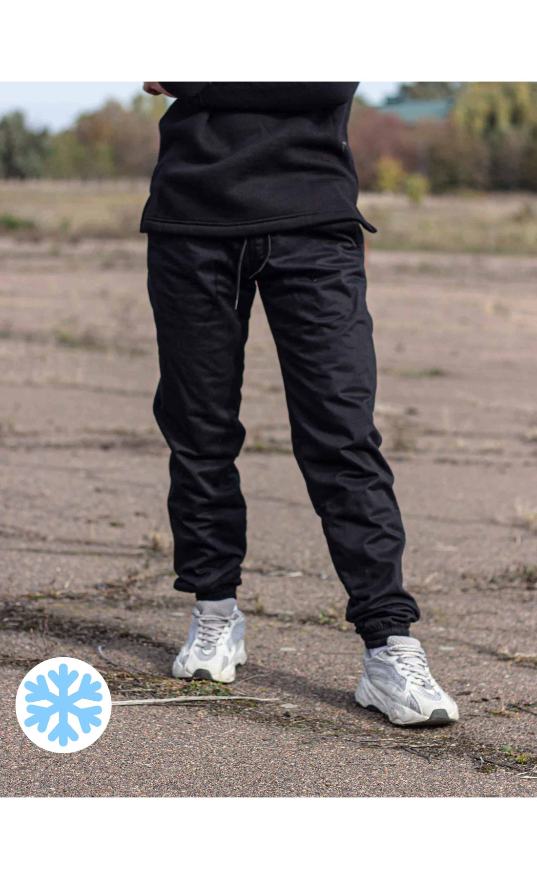 Штани Custom Wear зимові джогери 2.0 Black