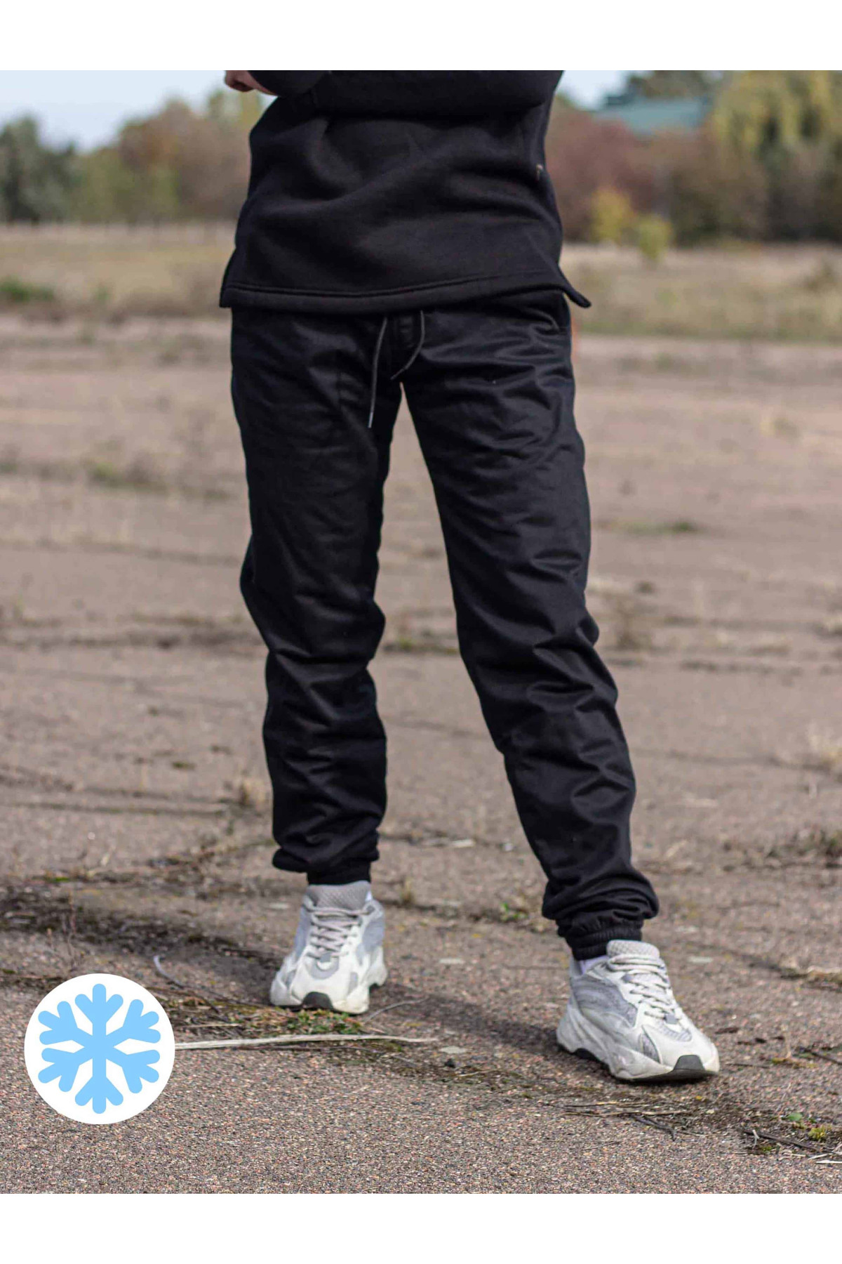 Штани Custom Wear зимові джогери 2.0 Black