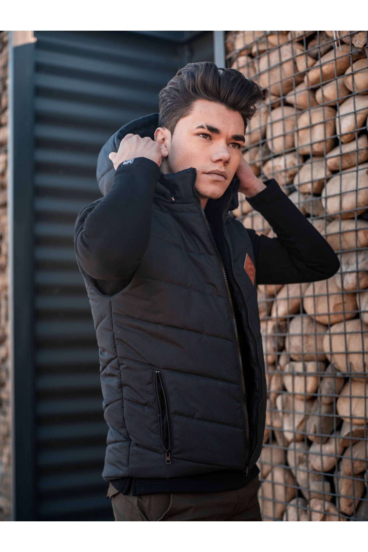 Жилетка двостороння Custom Wear Vest чорна