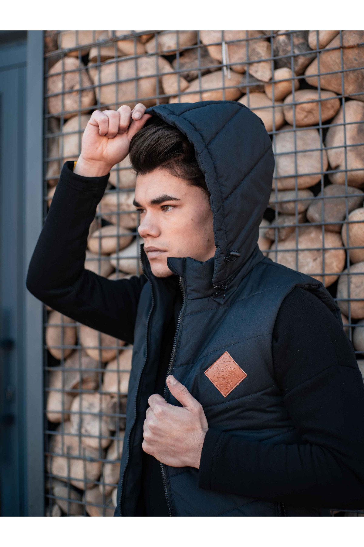 Жилетка двостороння Custom Wear Vest чорна
