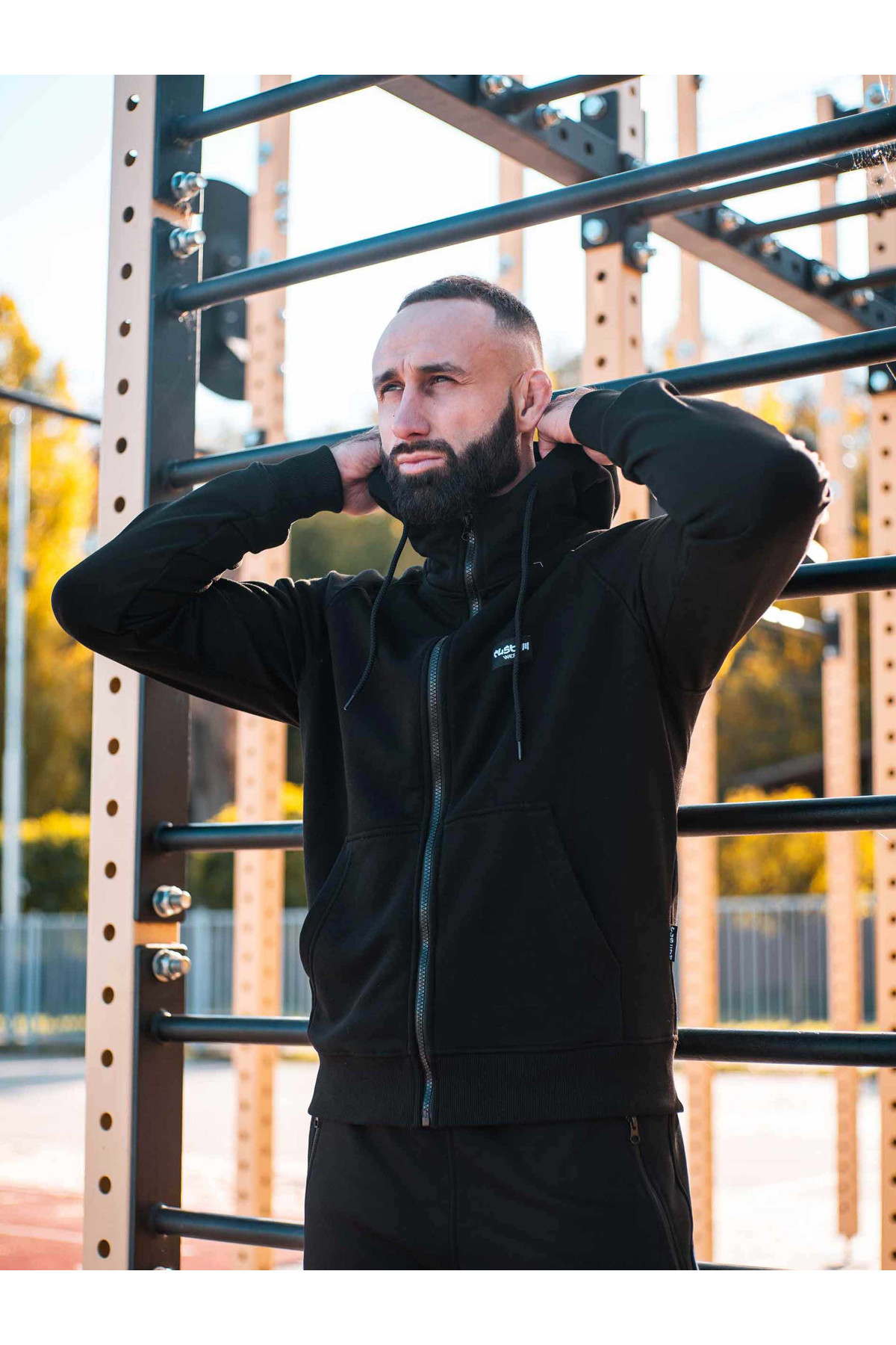 Зіпер Custom Wear без начосу чорний