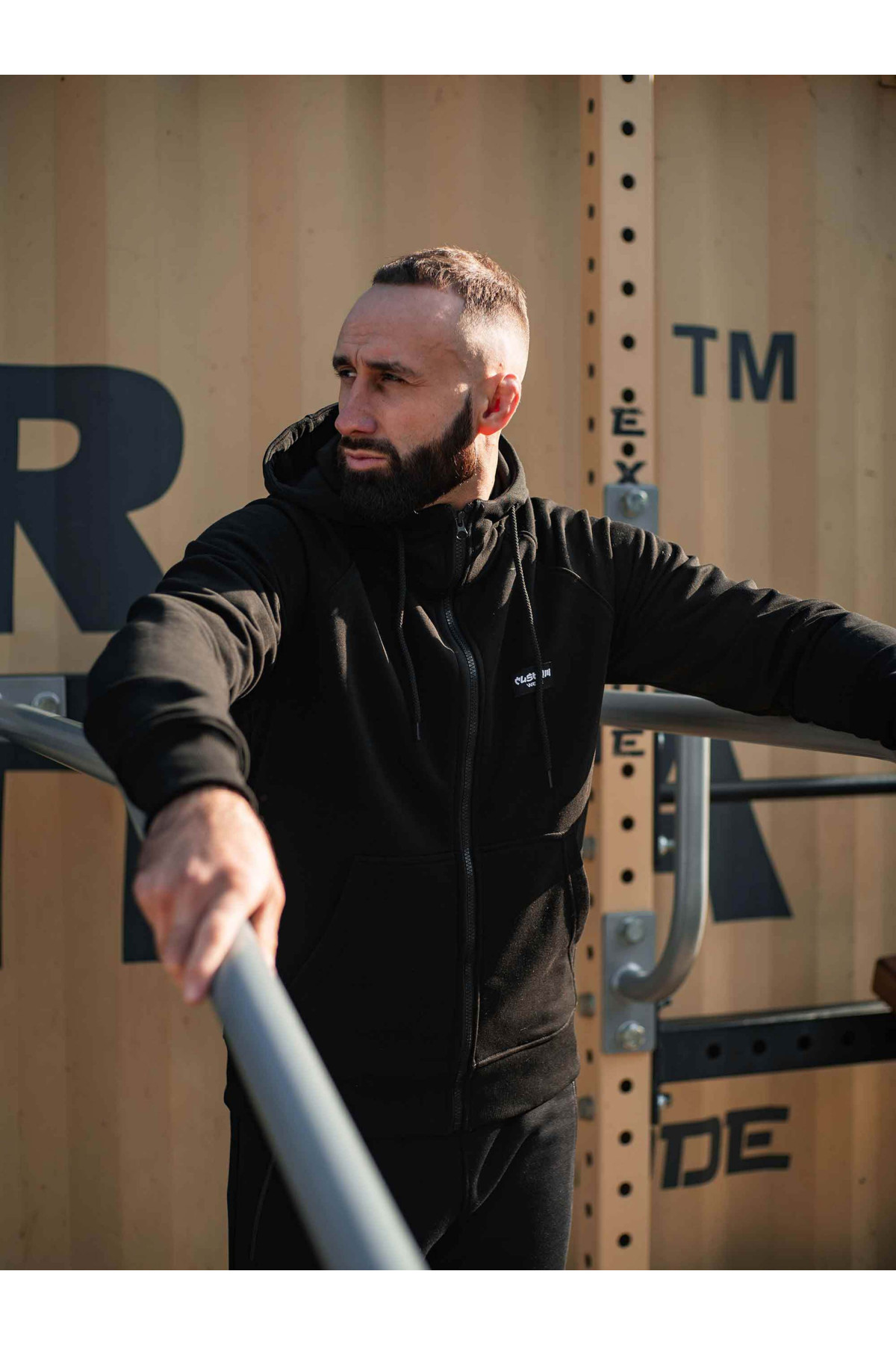 Зіпер Custom Wear без начосу чорний