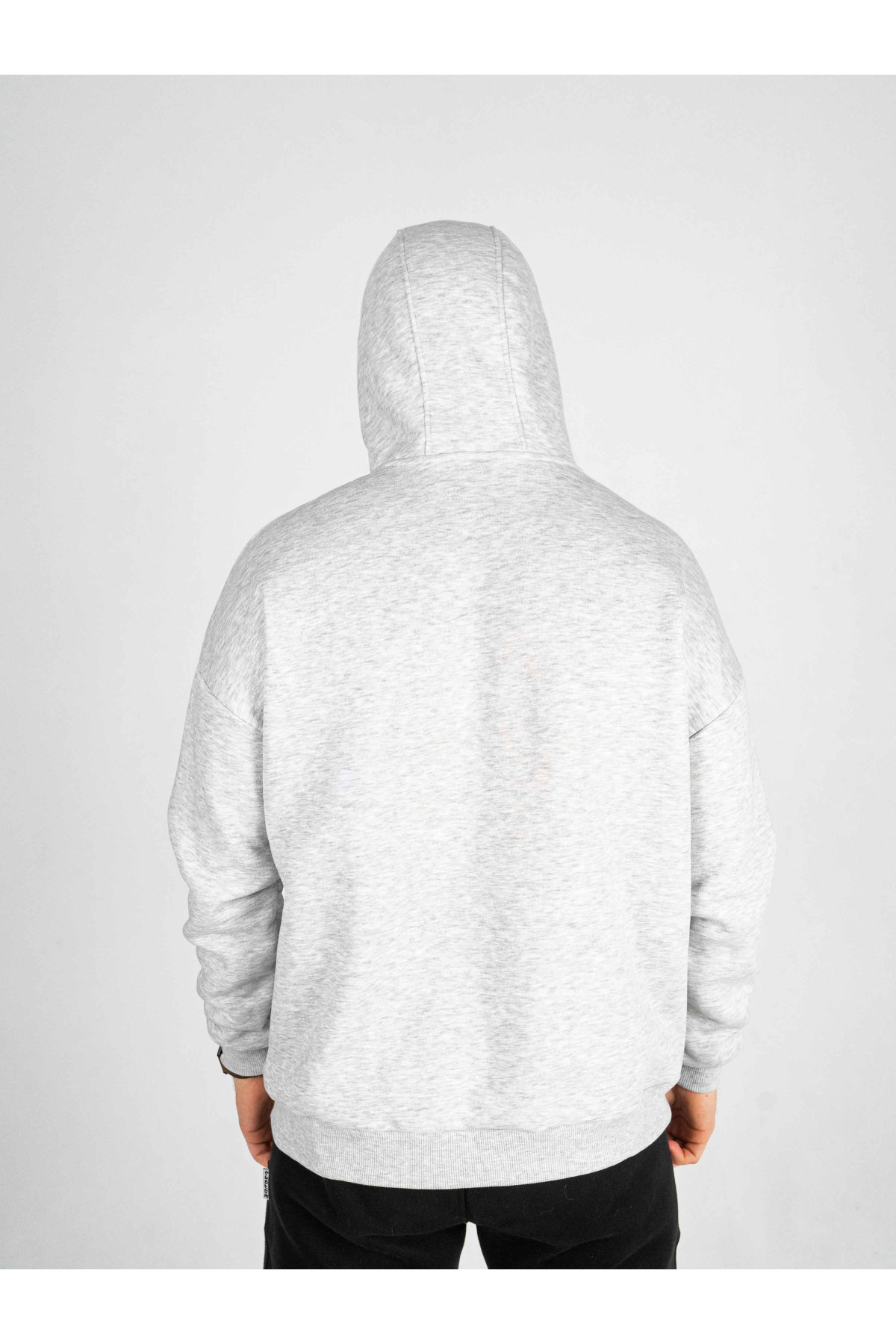 Худі утеплене Custom Wear Дух сіре