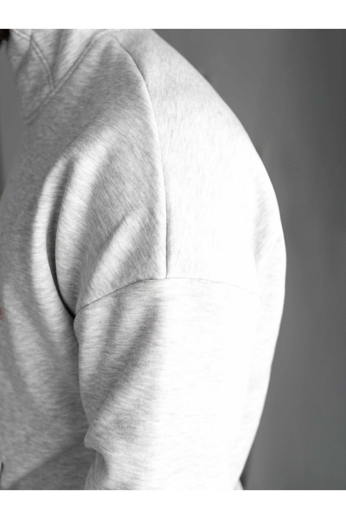 Худі утеплене Custom Wear Дух сіре