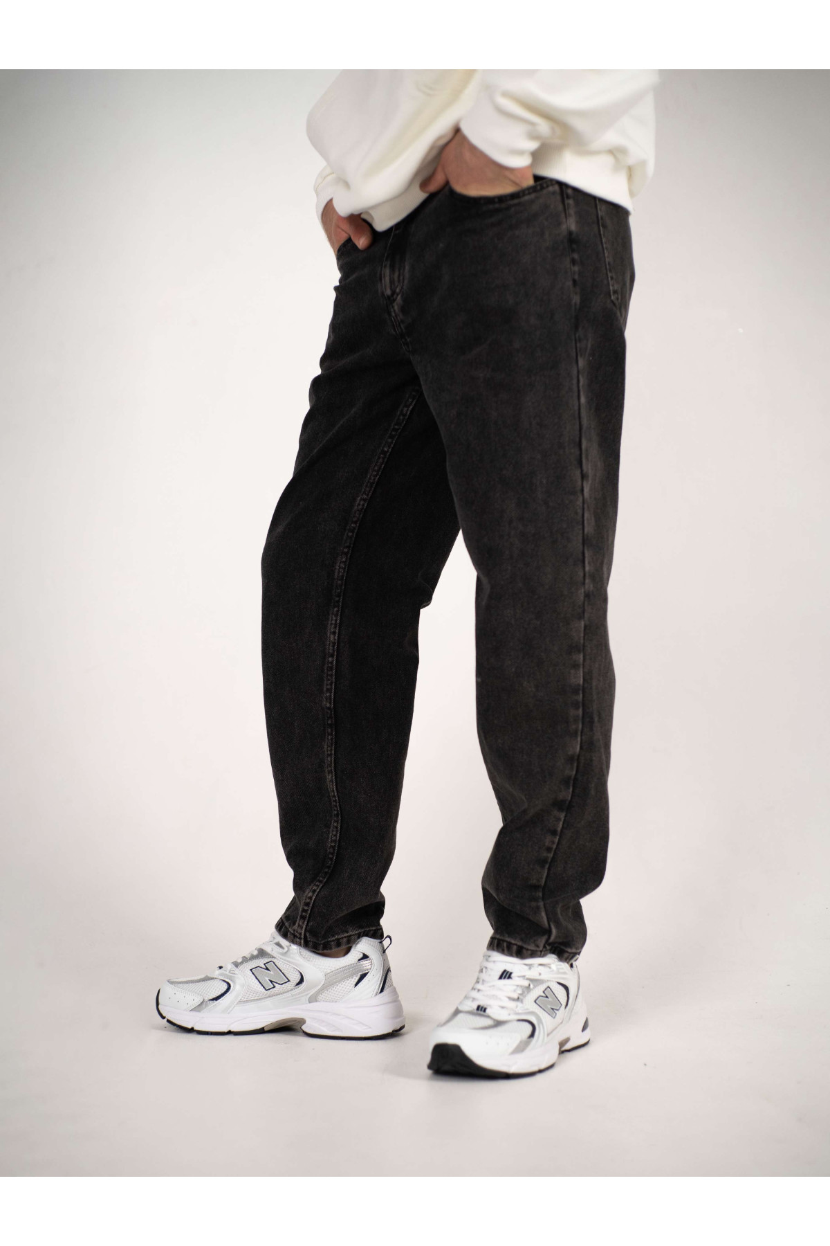 Штани Custom Wear Джинси Моми чорні
