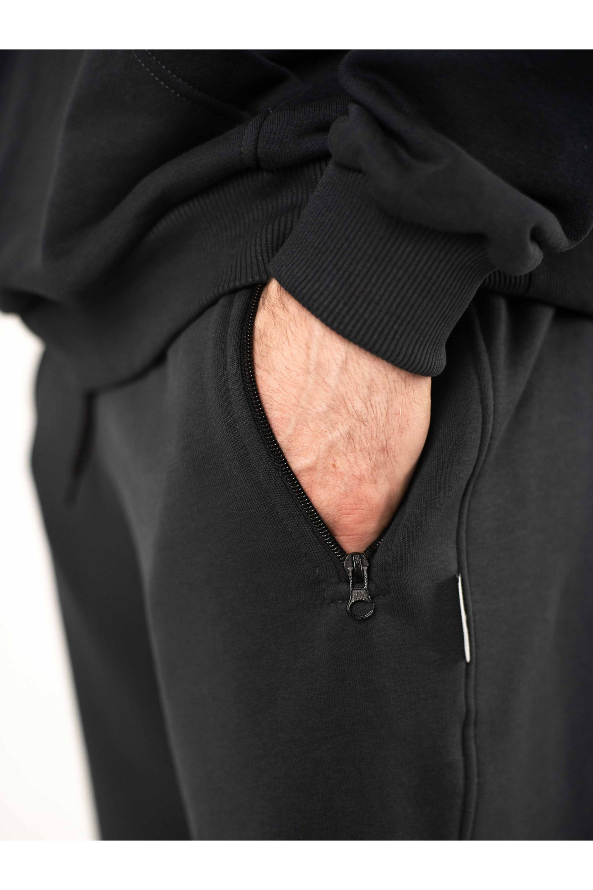 Штани спортивні оверсайз Custom Wear графіт