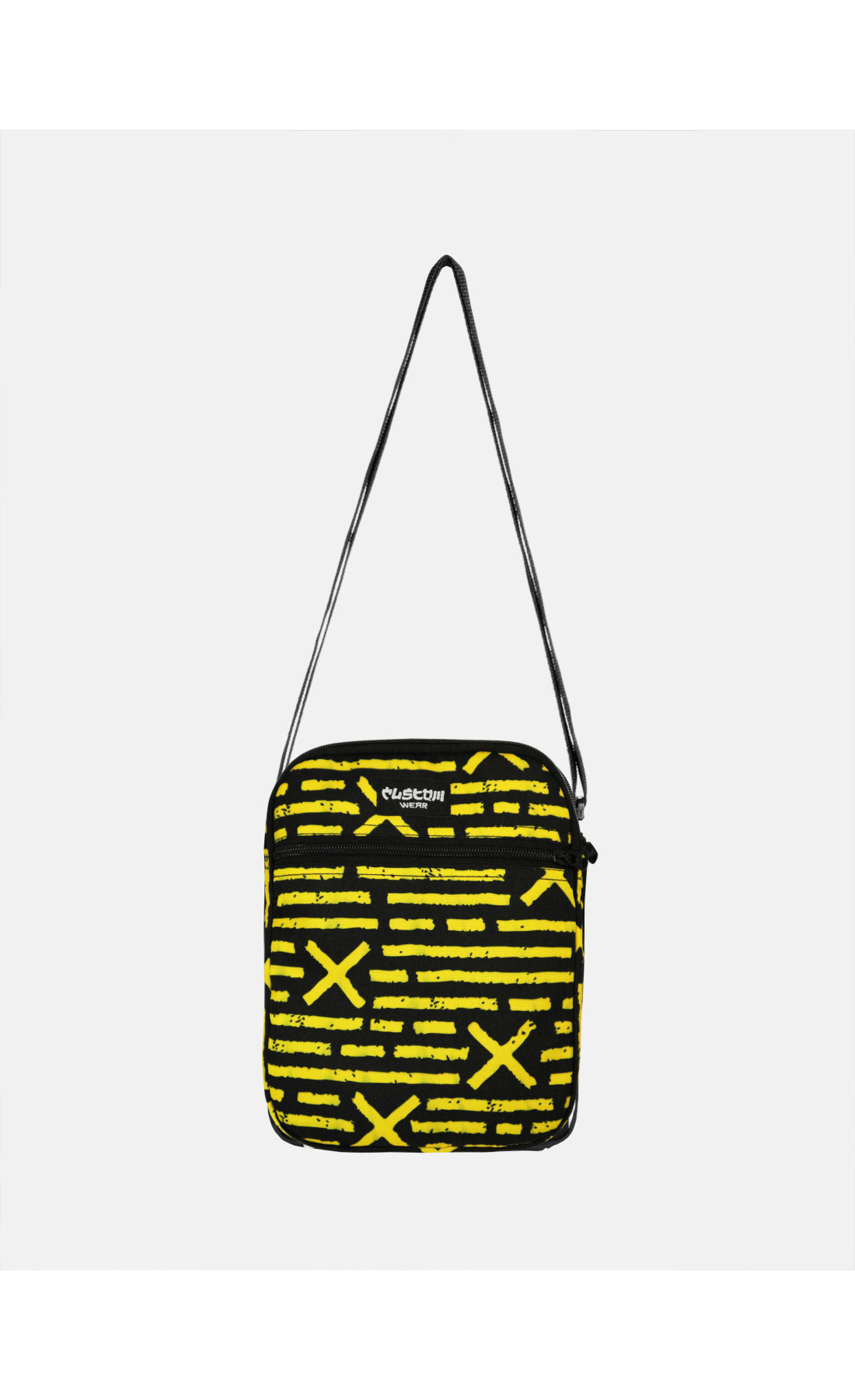 Месенджер Custom Wear  2.0 Wall чорний з жовтим