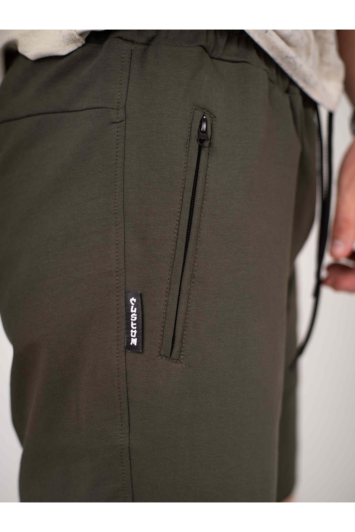Шорти чоловічі хакі Clirik Custom Wear