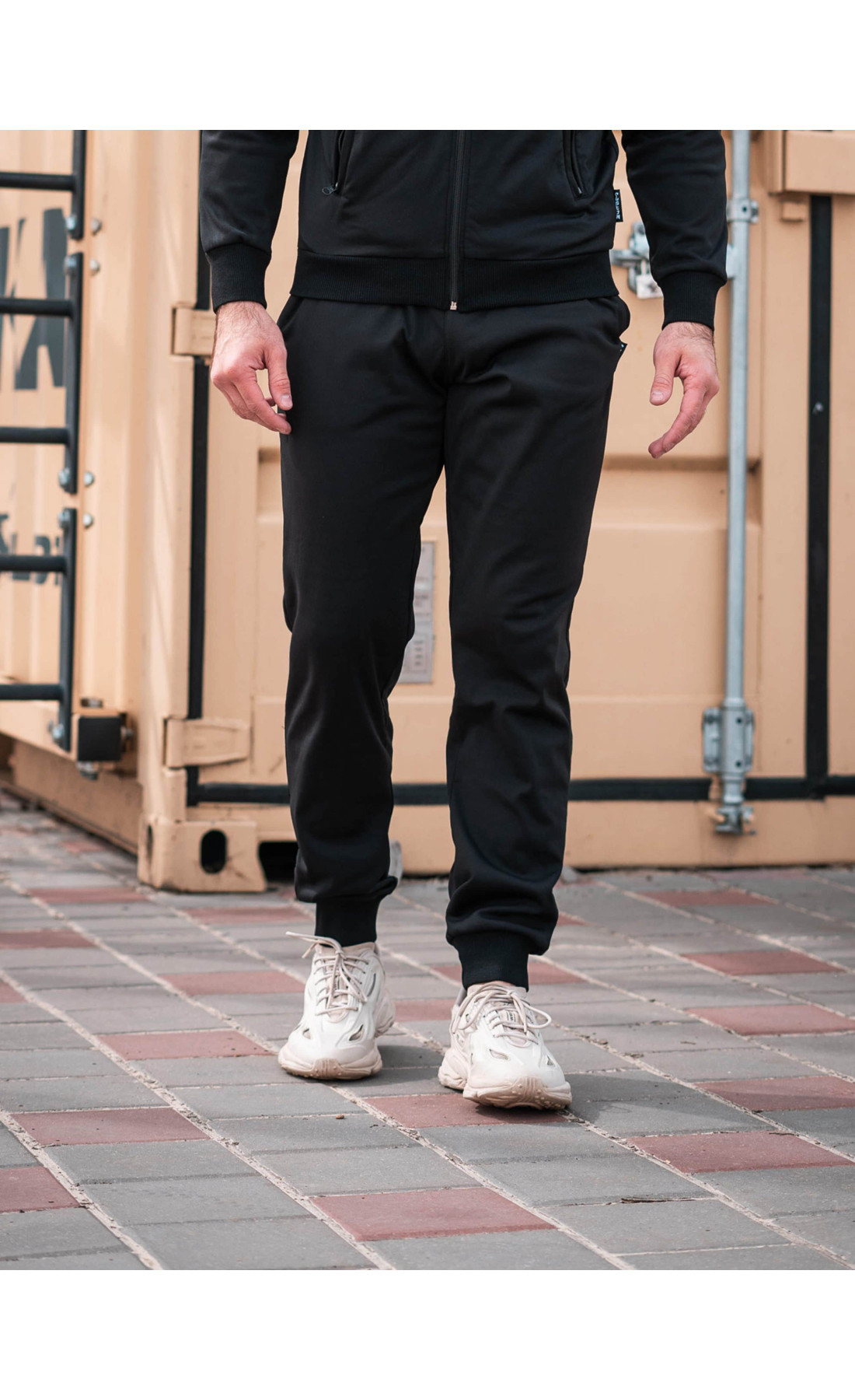 Штани  Custom Wear  тонкий фліс Classic Black