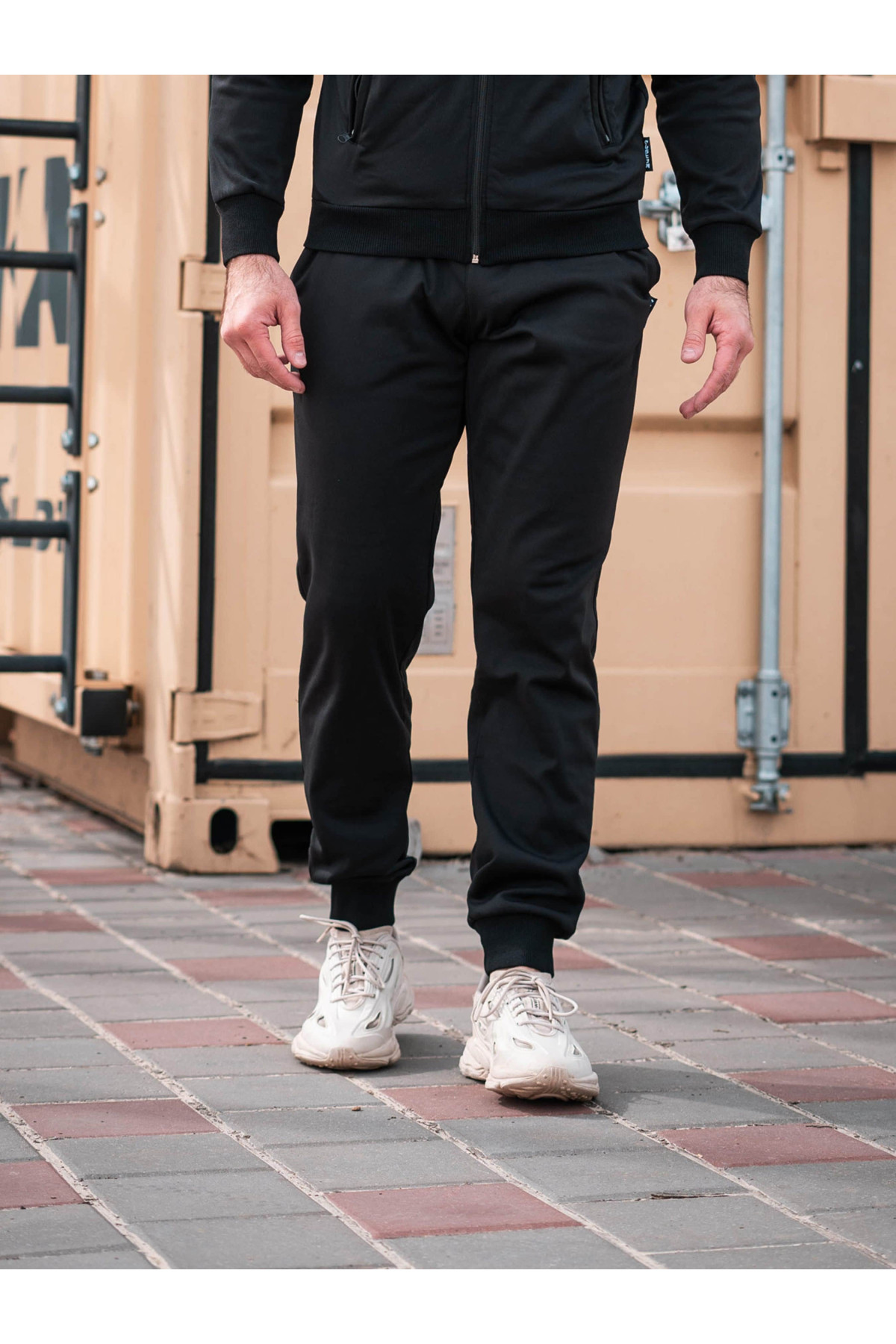 Штани  Custom Wear  тонкий фліс Classic Black
