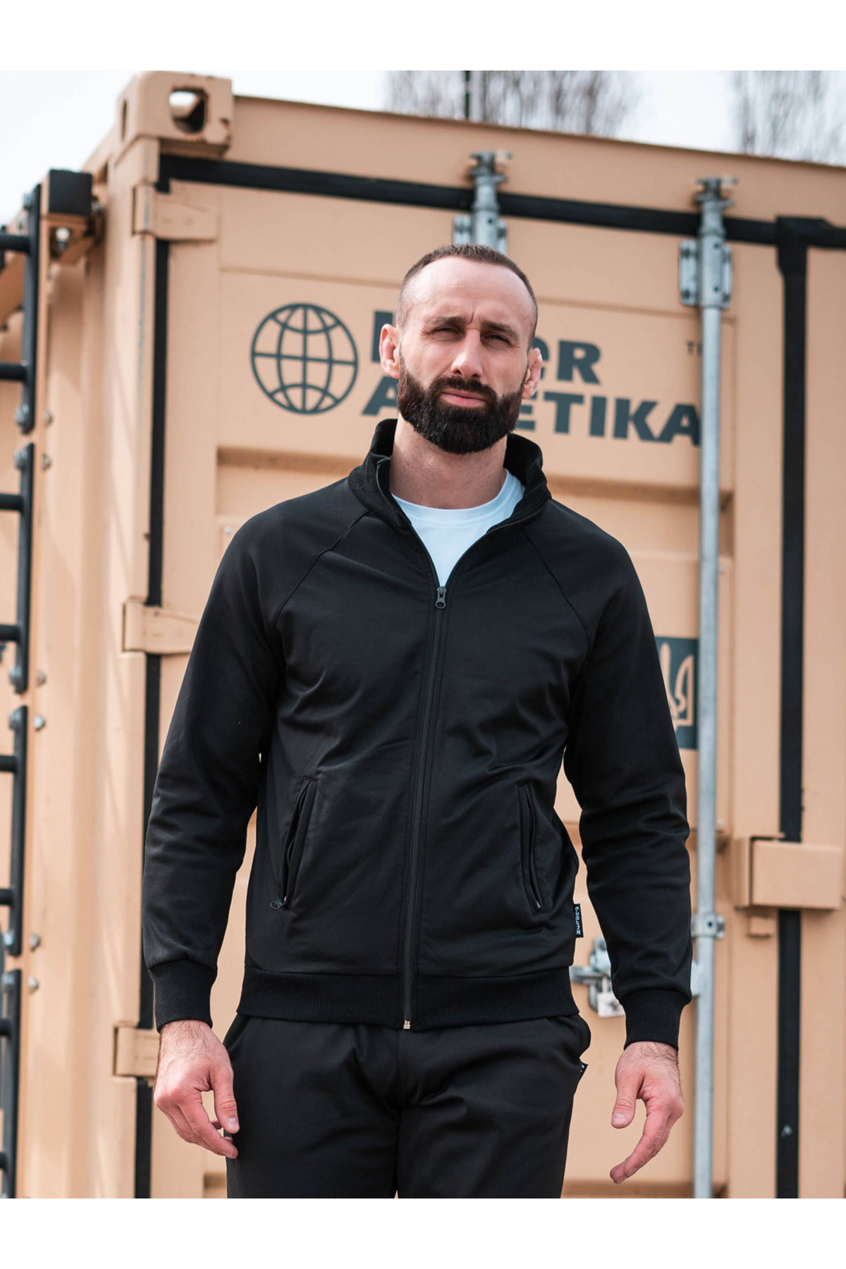 Олімпійка Custom Wear  тонкий фліс Classic Black