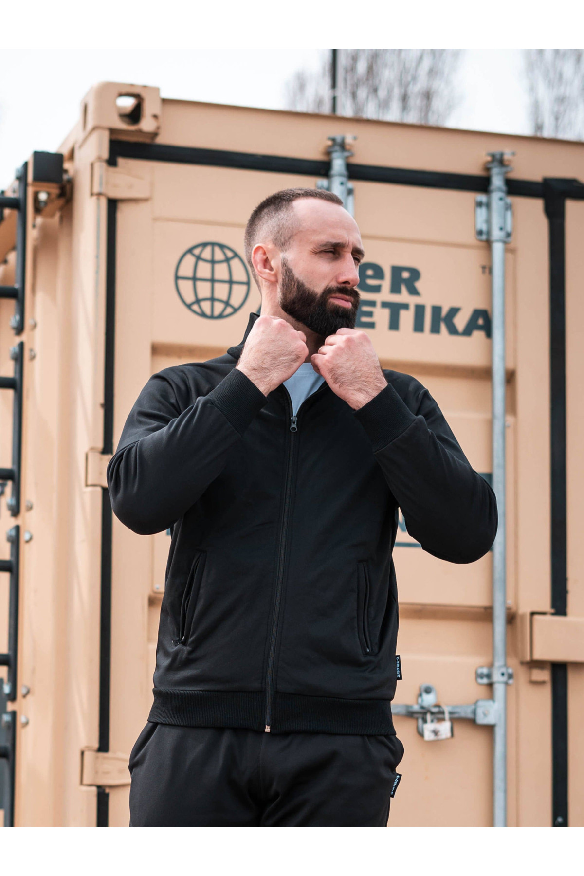 Олімпійка Custom Wear  тонкий фліс Classic Black