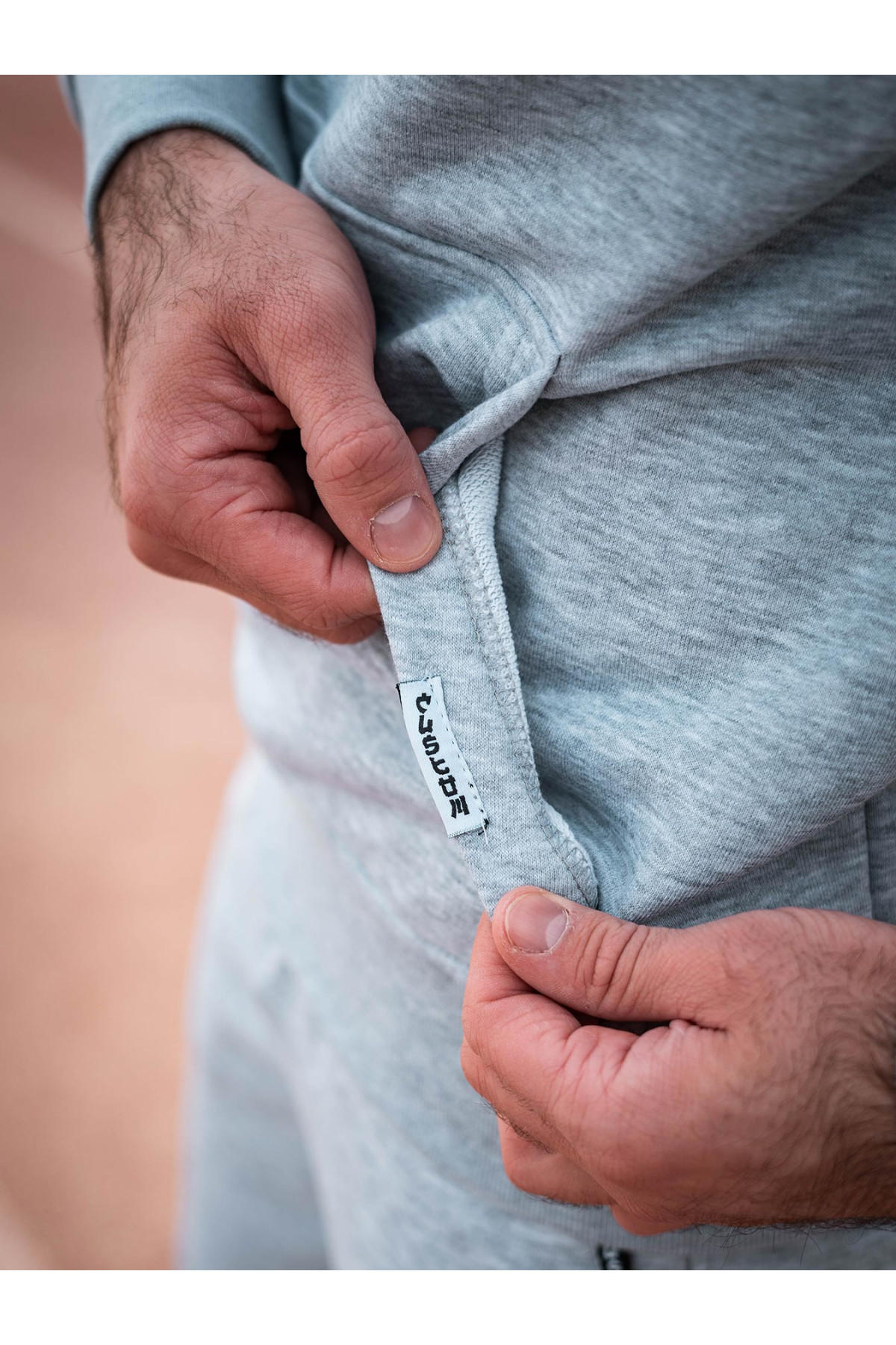 Худі оверсайз Custom Wear без начосу меланж