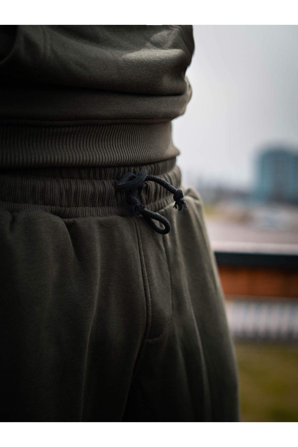 Штани спортивні оверсайз Custom Wear хакі