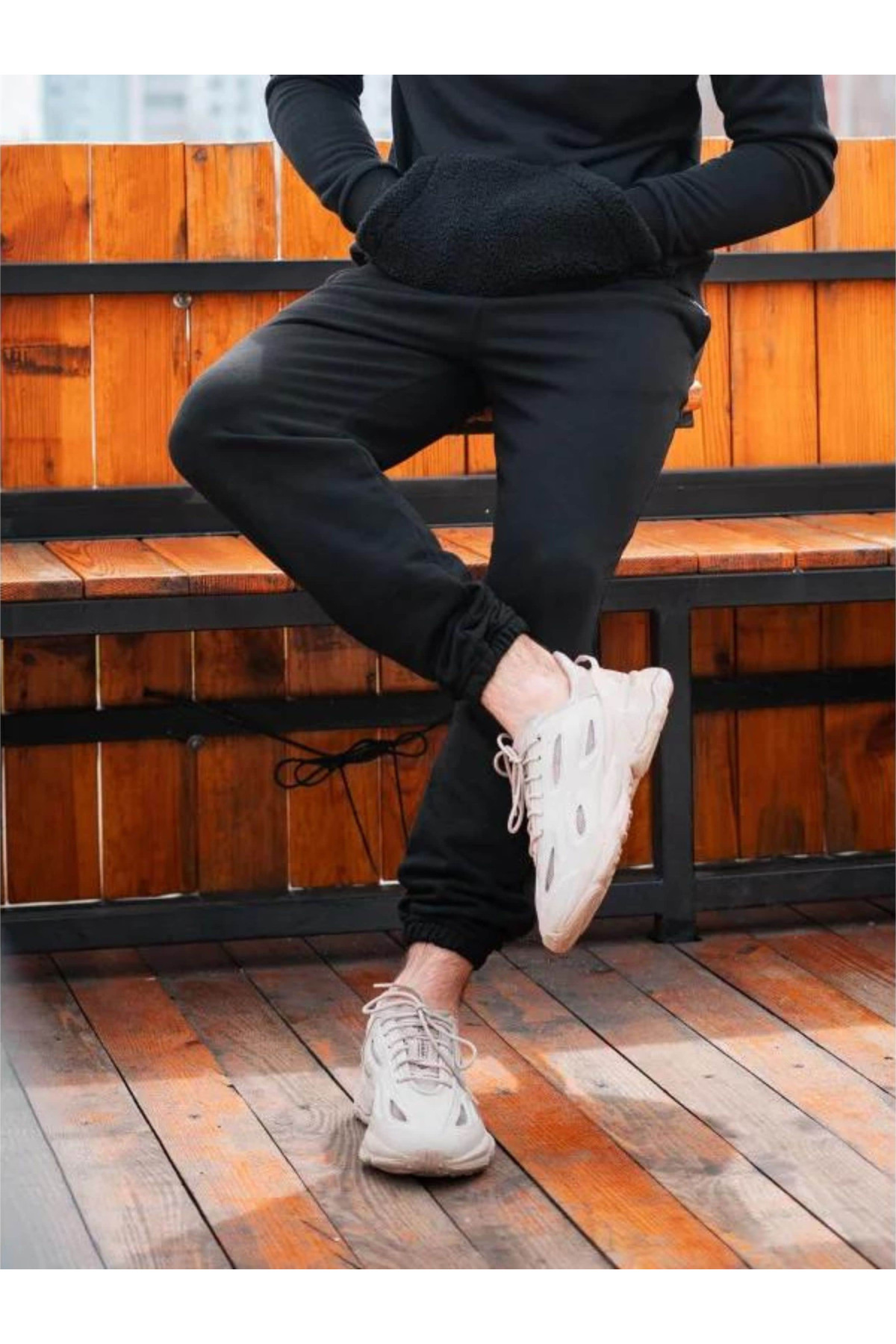 Штани спортивні оверсайз Custom Wear black