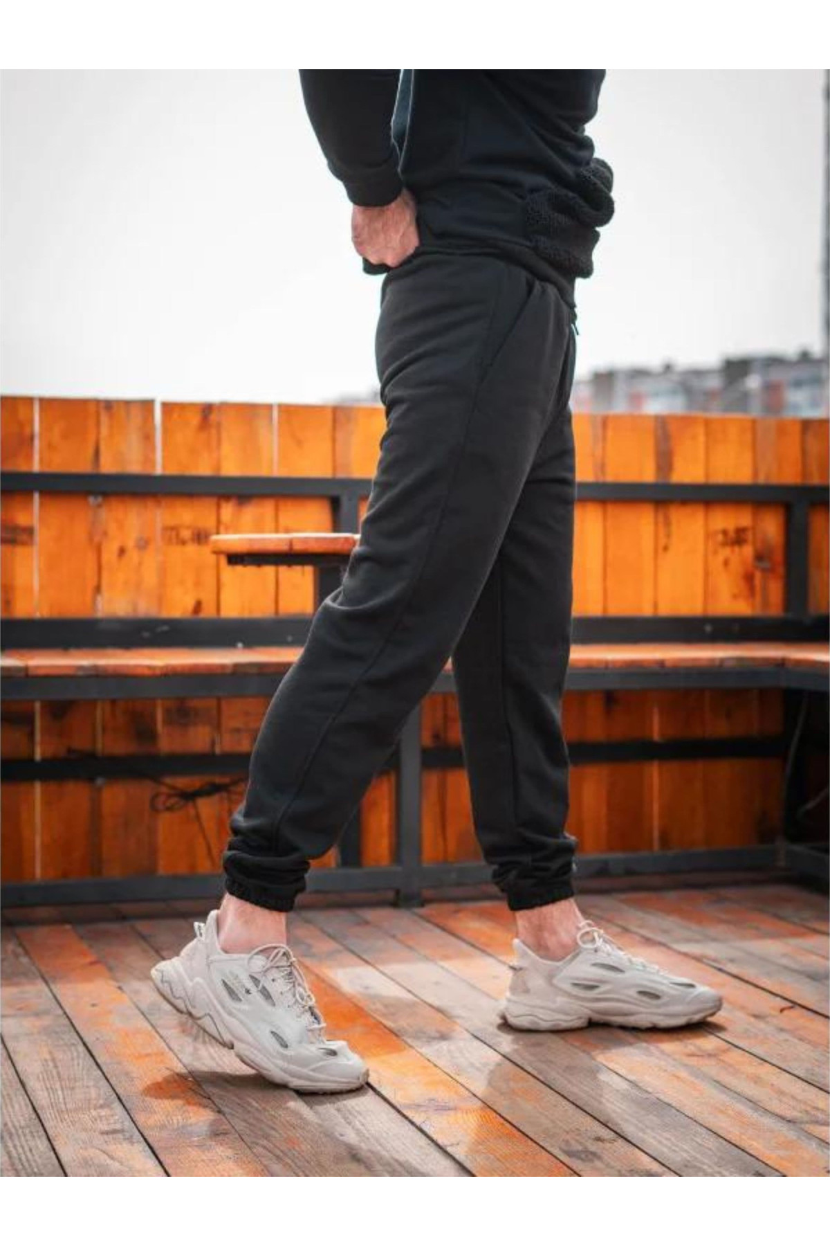Штани спортивні оверсайз Custom Wear black